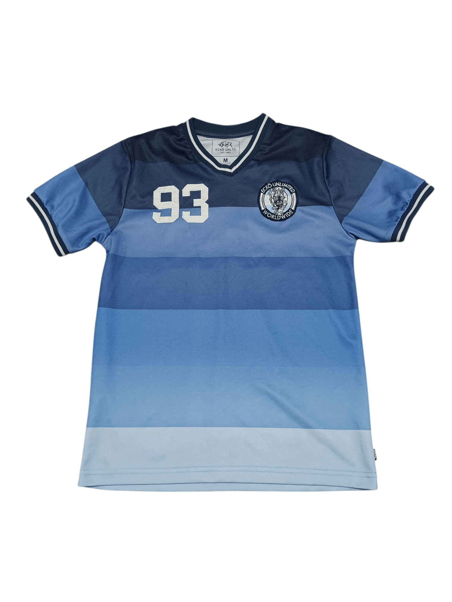 Ecko Unltd. ECKO UNLTD 93 FIRE JERSEY TEE RAP SK8 SKATEGANG Size US M / EU 48-50 / 2 - 1 Thumbnail