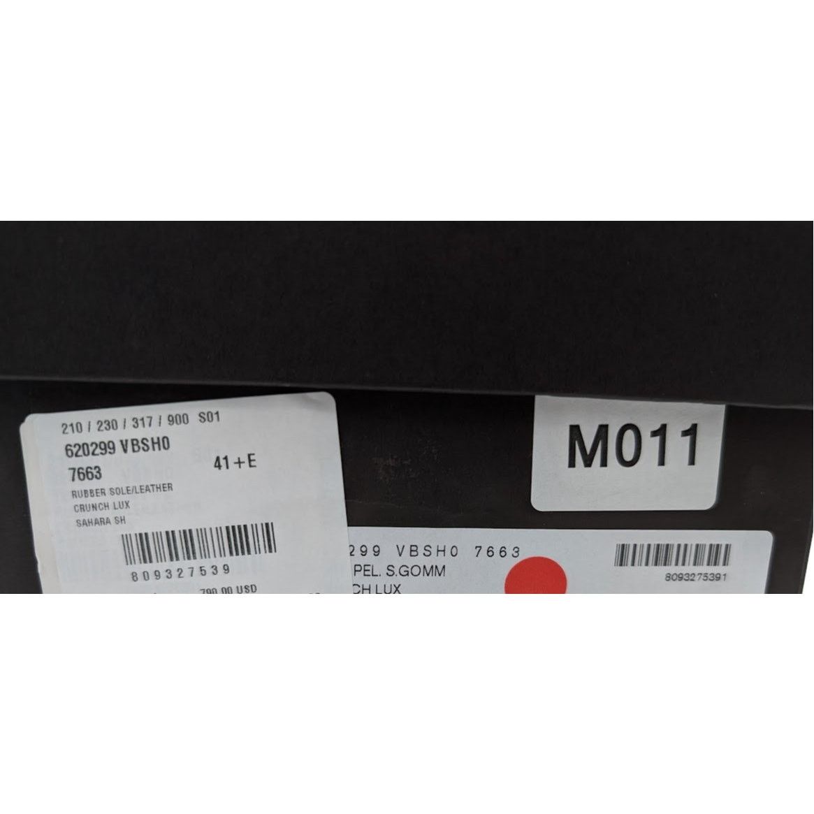 Bottega Veneta o1rshd1 Q:2 / Rubber Sole / Leather Crunch Lux Shoes Sahara Size US 8.5 / EU 41-42 - 23 Thumbnail
