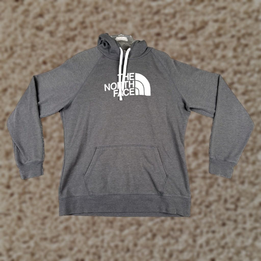 The North Face The North Face Hoodie Women Extra Large Gray Pullover Jersey Fabric Womens Size XL / US 12-14 / IT 48-50 - 1 Thumbnail