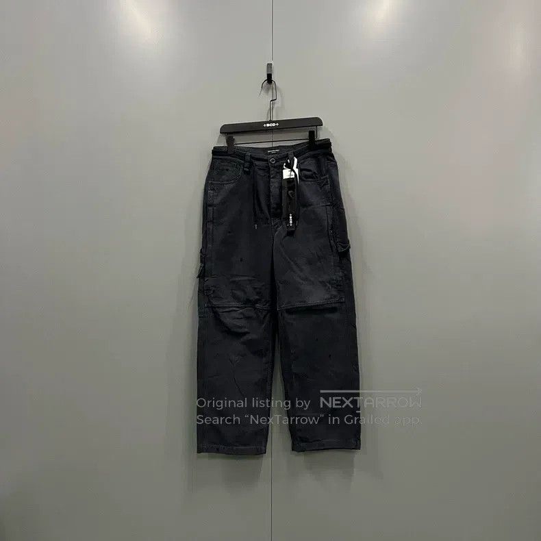 Balenciaga Balenciaga size XS Vintage Destroyed Patchwork Casual Pant Size US 27 - 1 Thumbnail