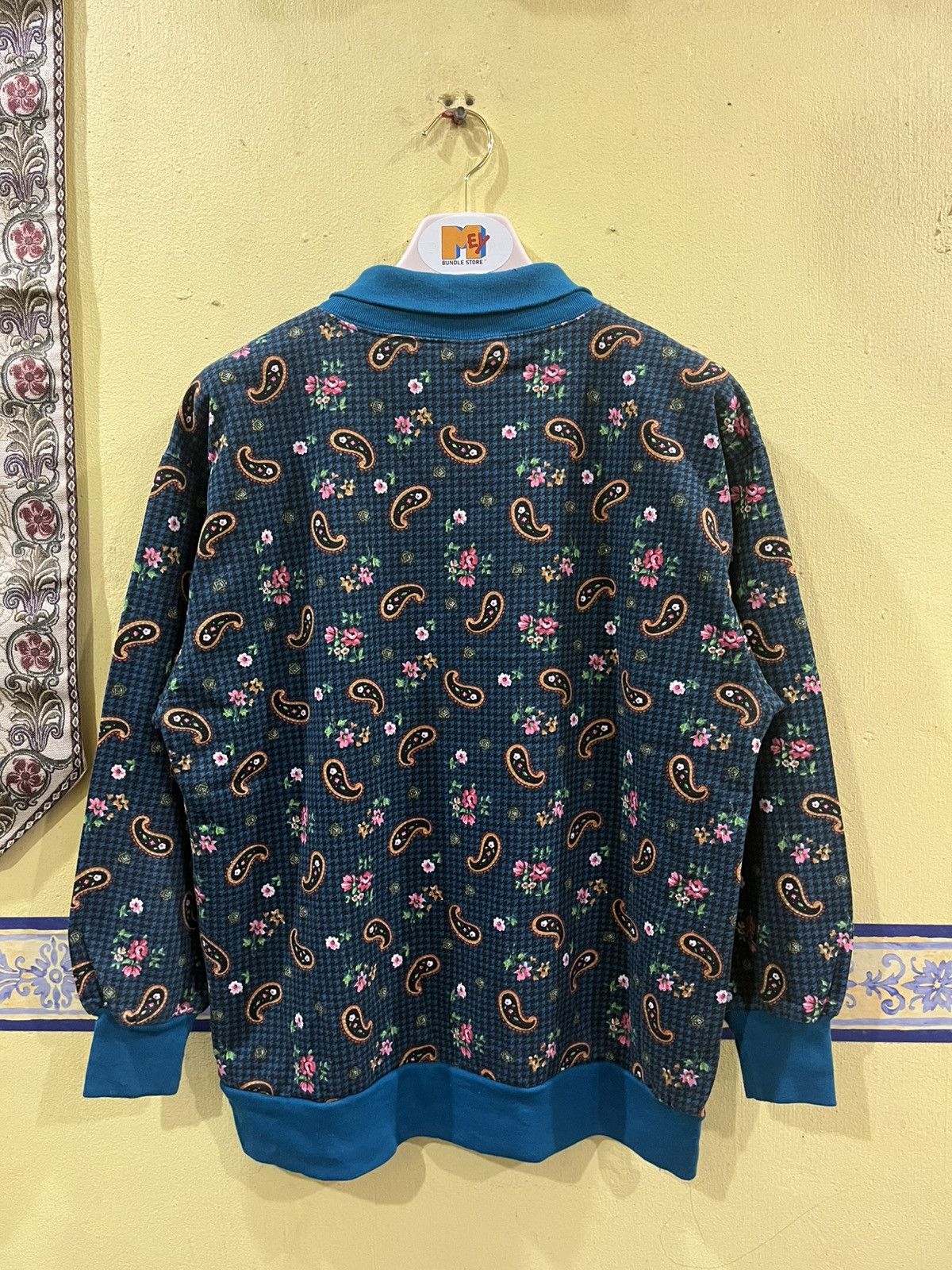 Haband vintage haband paisley and floral print sweatshirt Size US XL / EU 56 / 4 - 2 Thumbnail