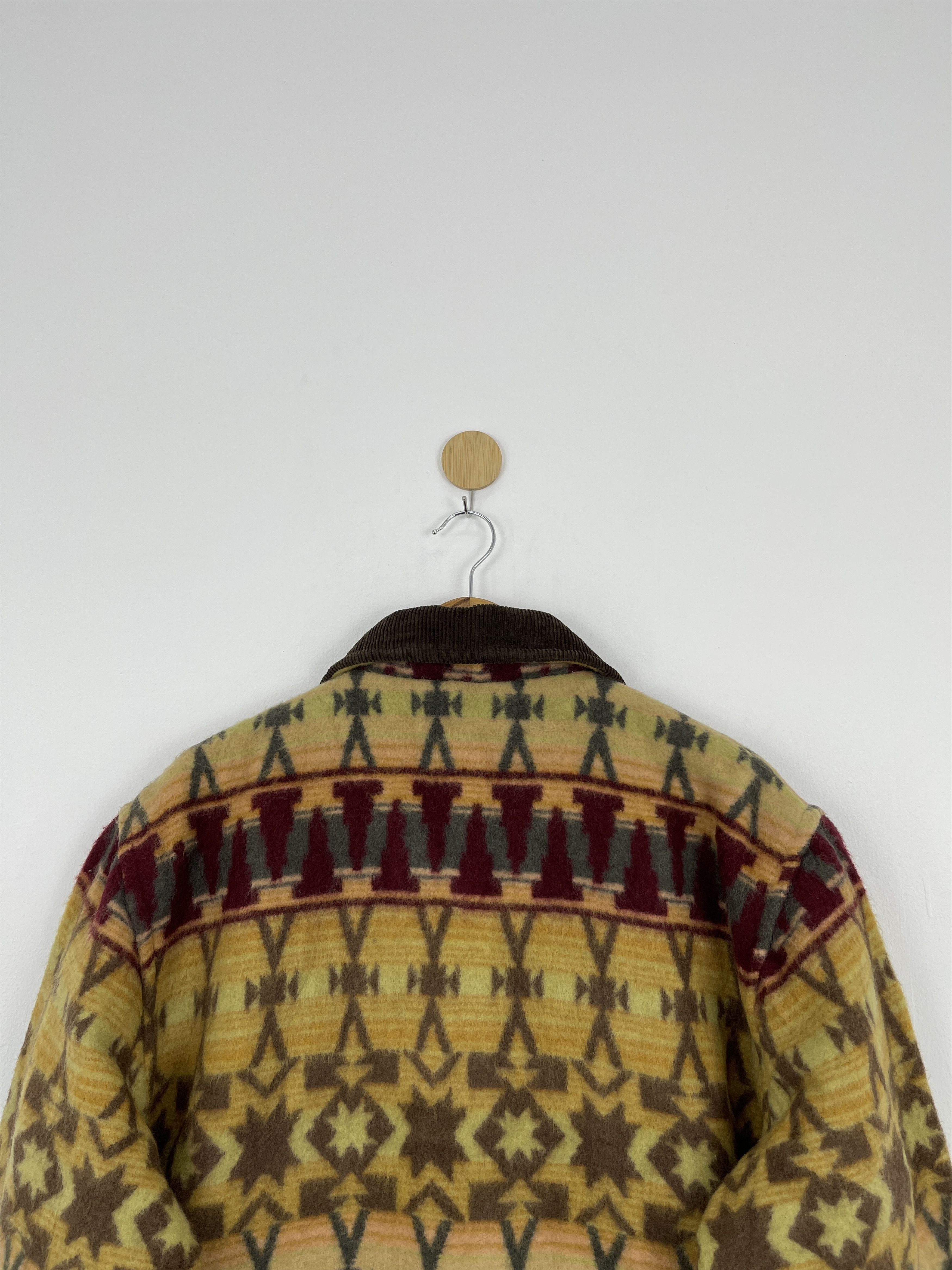 Japanese Brand Vintage Japanese Brand Navajo Button Up Wool Jacket JA0042 Size US M / EU 48-50 / 2 - 4 Thumbnail