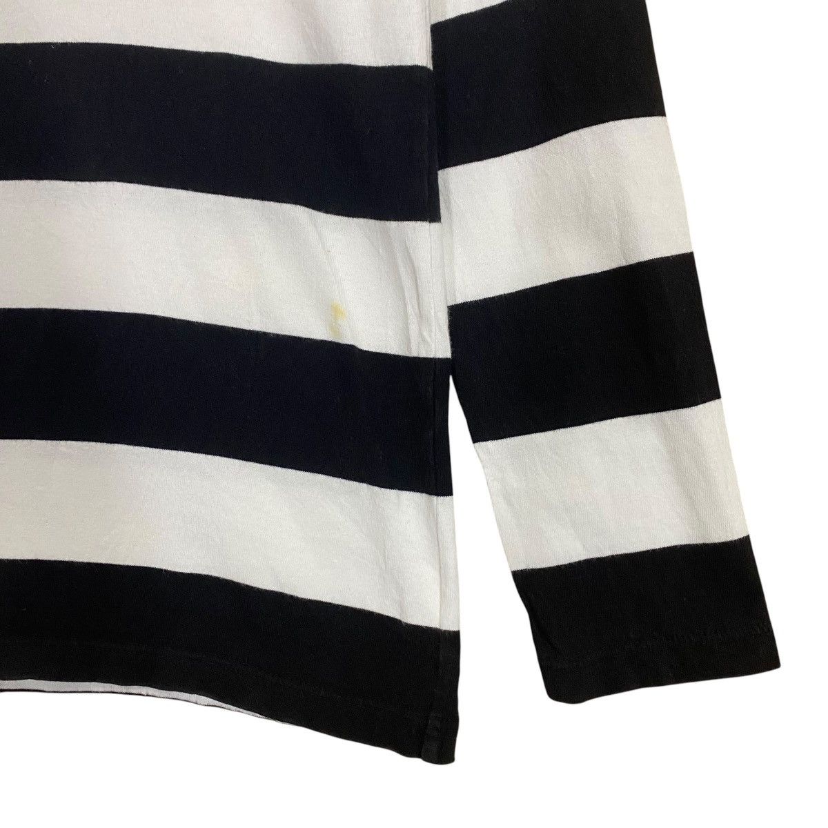 agnes b. Vintage 90s Agnes B Stripe Longsleeve Shirt Size XS / US 0-2 / IT 36-38 - 6 Thumbnail