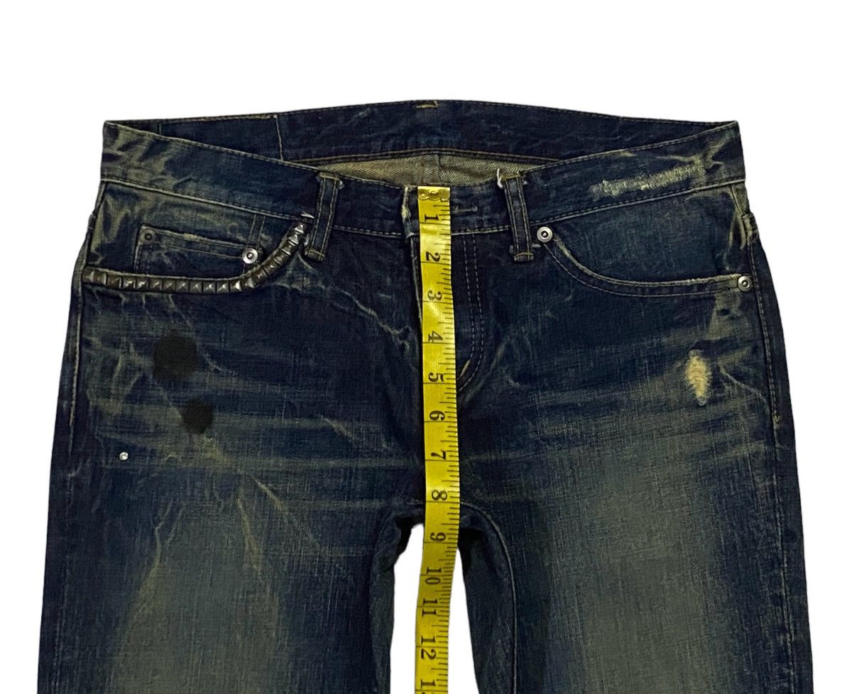 Hysteric Glamour Hysteric Glamour Flared Distressed Denim Pants Size 31" - 5 Thumbnail