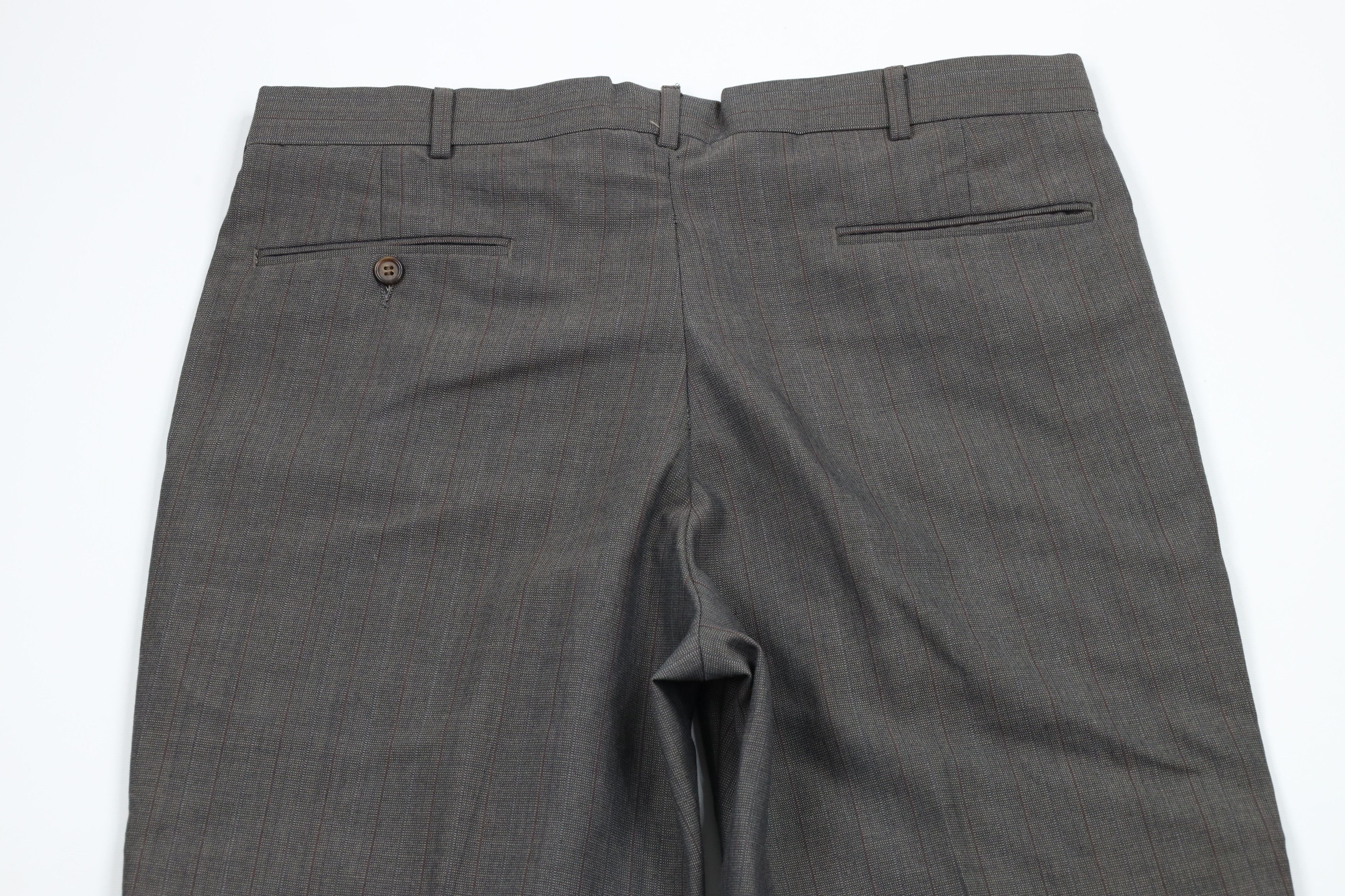 Vintage Vintage 90s Streetwear Wool Blend Wide Leg Chino Pants Size US 36 / EU 52 - 10 Thumbnail