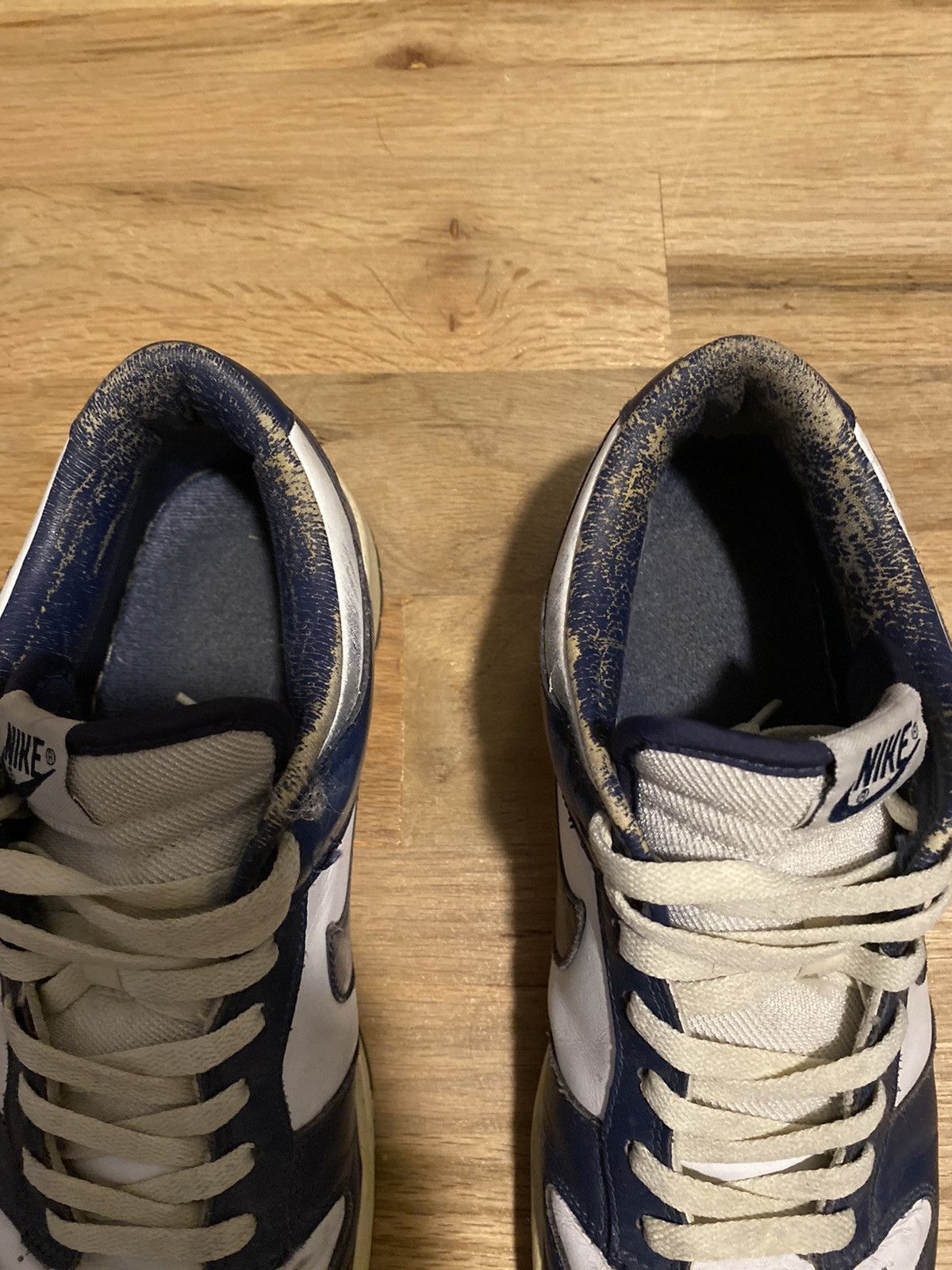 Vintage Nike dunk vintage blue and white Size US 11.5 / EU 44-45 - 4 Thumbnail