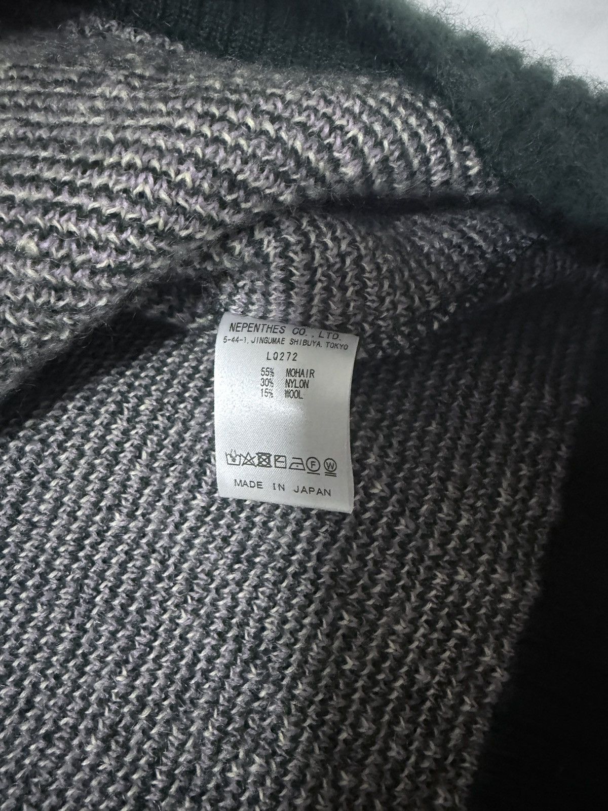 Needles Needles Mohair Diamond Cardigan XL NWOT Size US XL / EU 56 / 4 - 4 Thumbnail