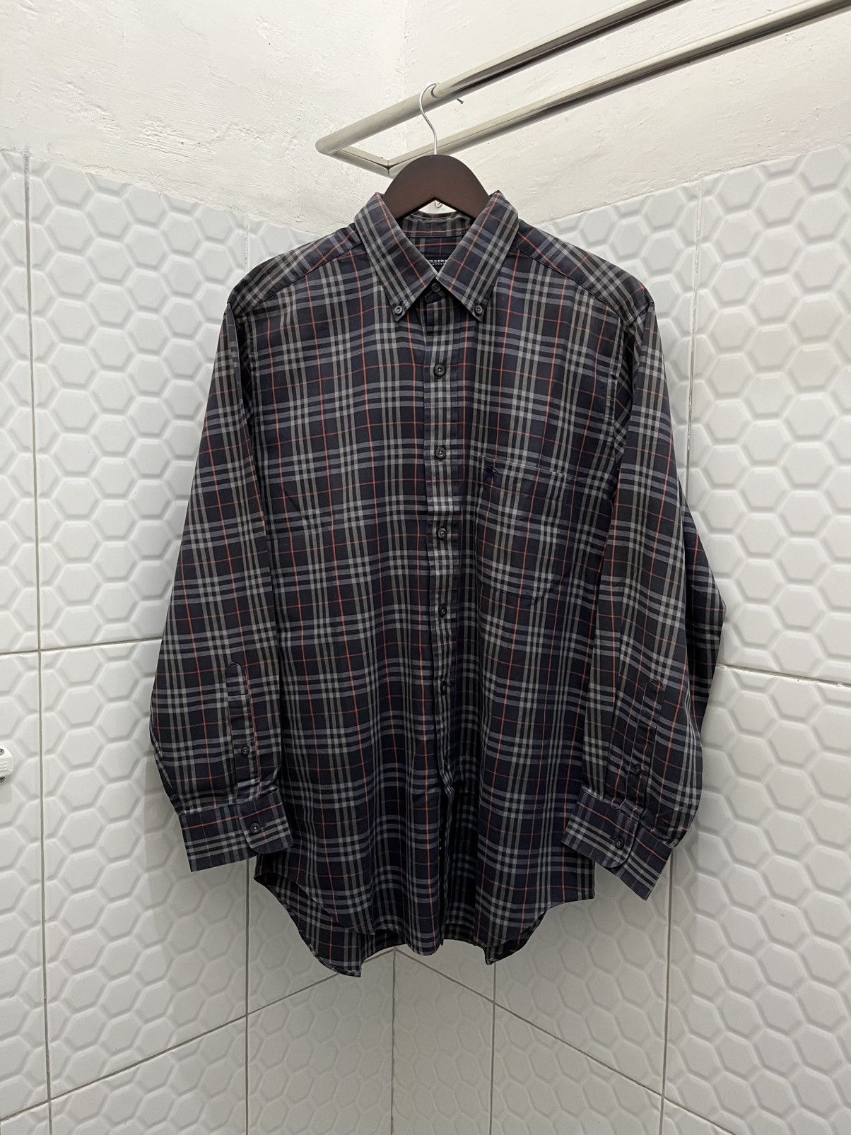 Burberry Vintage Burberry Nova Check Shirt Size US M / EU 48-50 / 2 - 1 Thumbnail