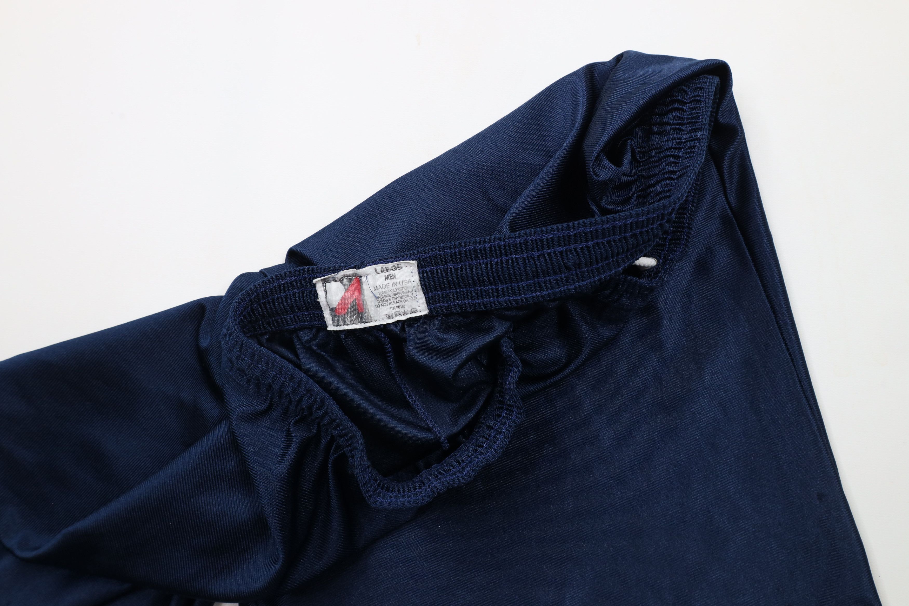 Vintage Vintage 90s Streetwear Polyester Basketball Shorts Blue USA Size US 34 / EU 50 - 6 Thumbnail