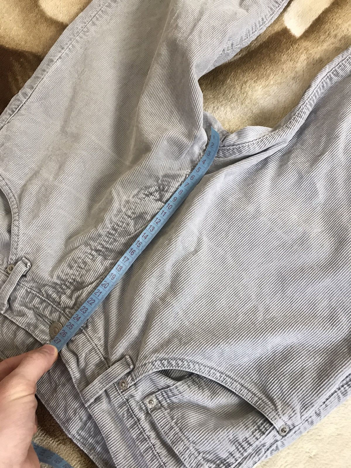 Levi's 🔥 Levis 551 Vintage Corduroy 32x32 Denim Pants Velvet Size US 32 / EU 48 - 11 Thumbnail