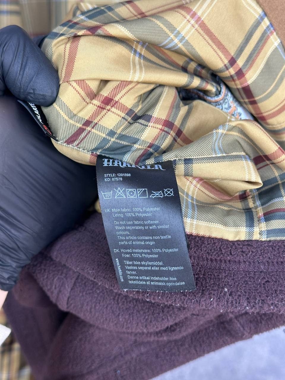 Other Harkila Polartec Fleece Vest Full Zip Brown Hunting Outdoor Size US XXL / EU 58 / 5 - 17 Thumbnail
