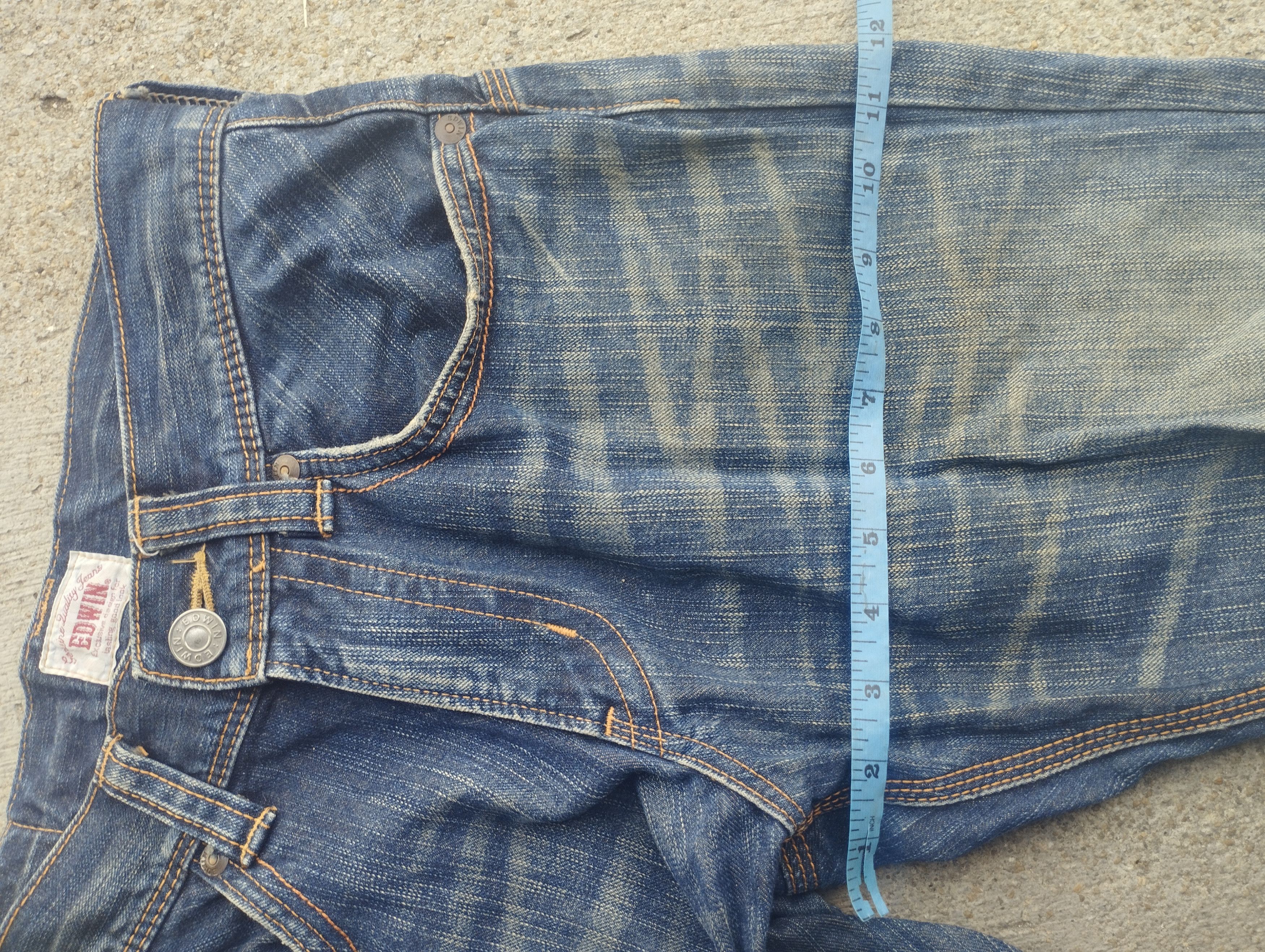 Edwin × Japanese Brand Edwin BackleBack bootcut Size US 32 / EU 48 - 9 Thumbnail