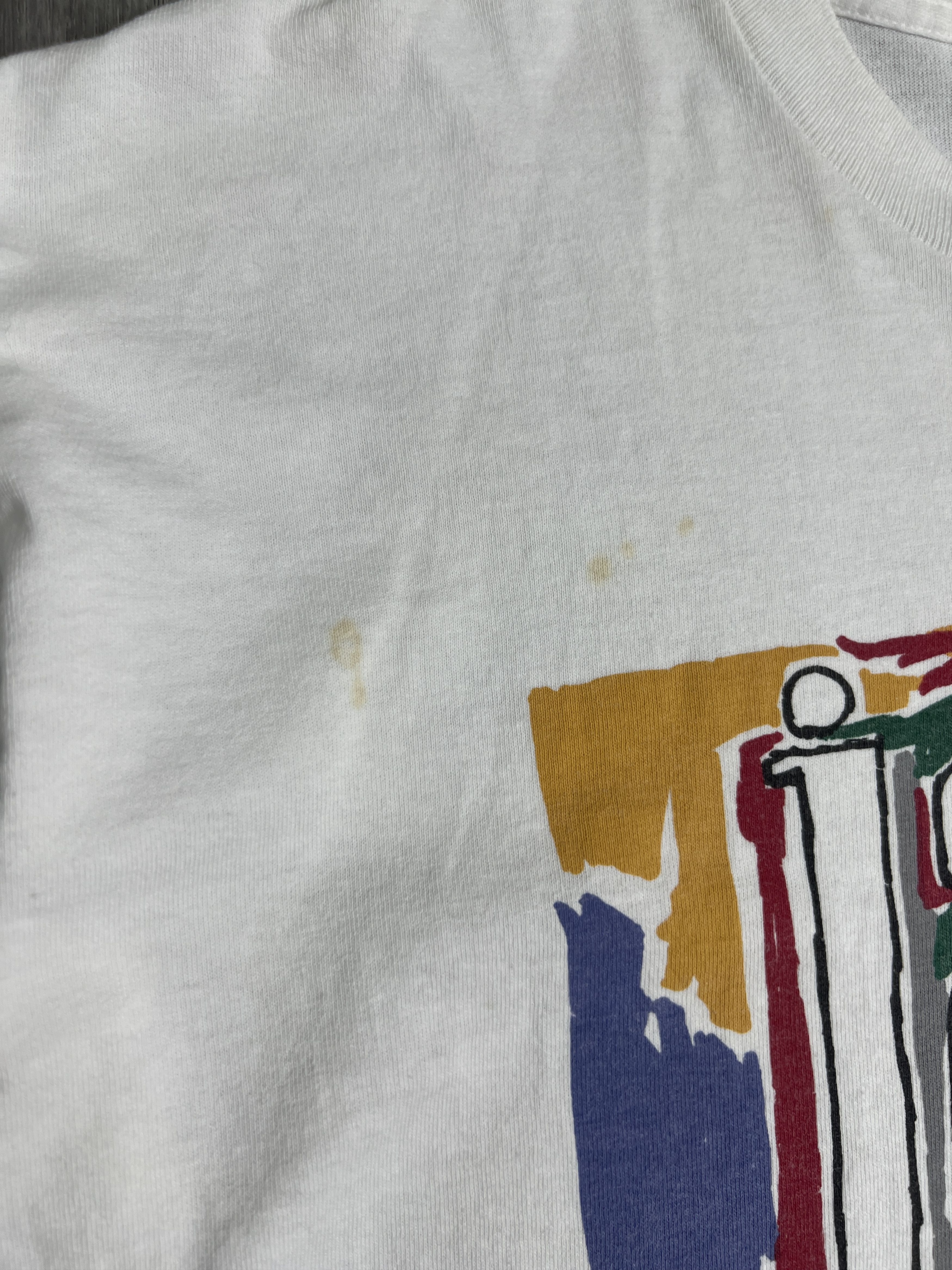 Vintage Vintage 90s Jazzercise Pop Art Graphic Tee (XL) GTME549 Size US XXL / EU 58 / 5 - 5 Thumbnail
