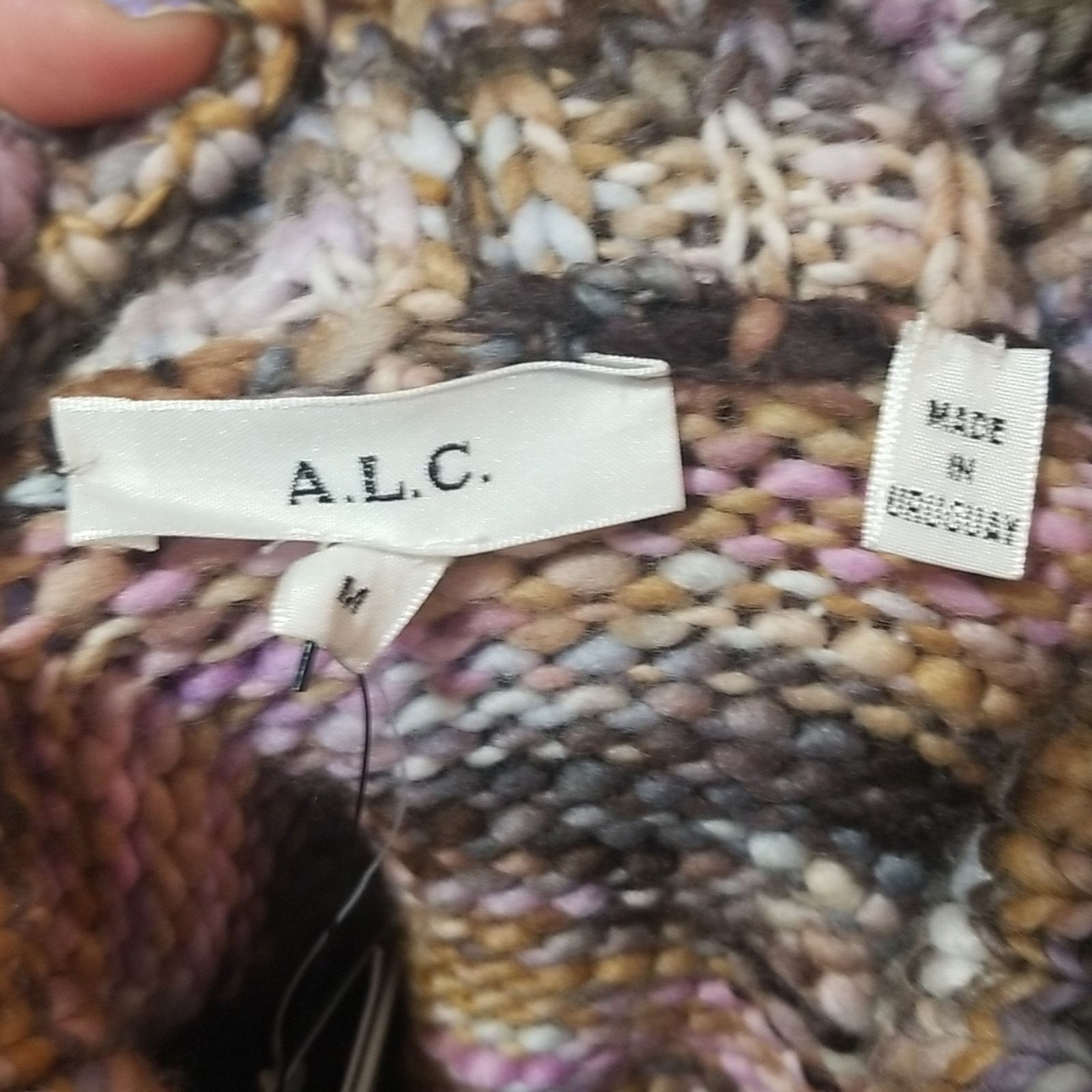 A.L.C. NWT A.L.C Harper Marled Wool Turtleneck Sweater Size M / US 6-8 / IT 42-44 - 6 Thumbnail