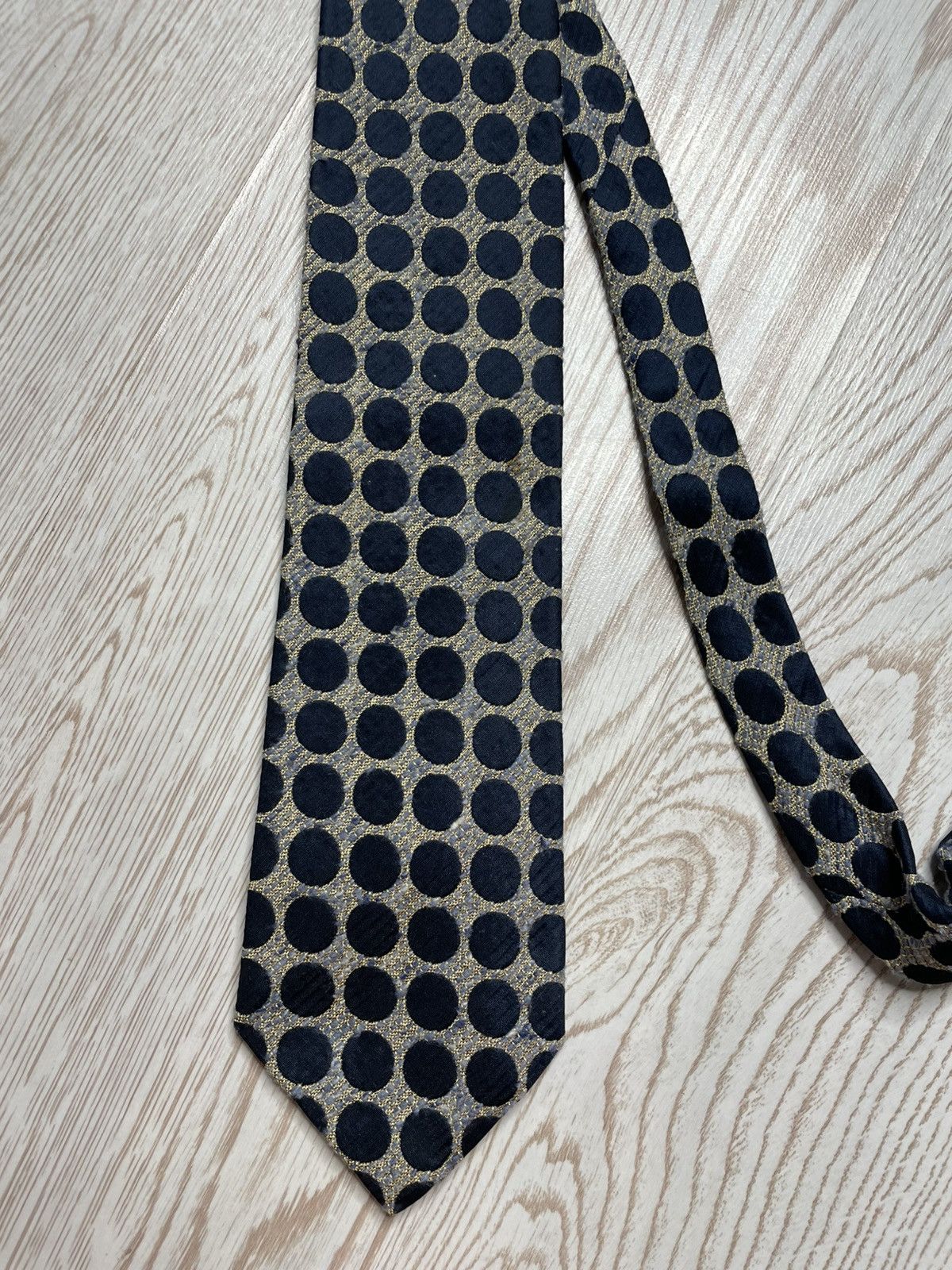 Ermenegildo Zegna Ermenegildo Zegna Vintage Silk And Cashmere Tie Size ONE SIZE - 4 Thumbnail