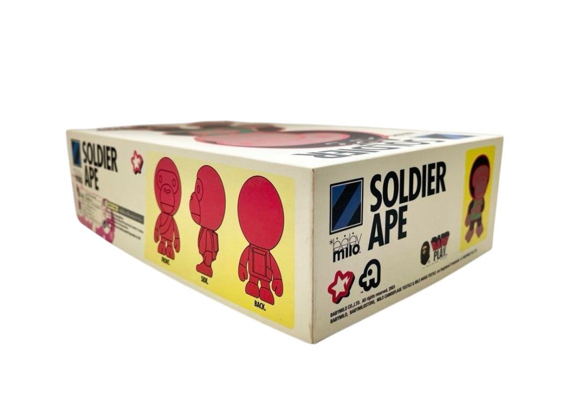 Bape ☆ BAPE MILO SOLDIER APE plastic model completed figure ☆ Size ONE SIZE - 6 Thumbnail