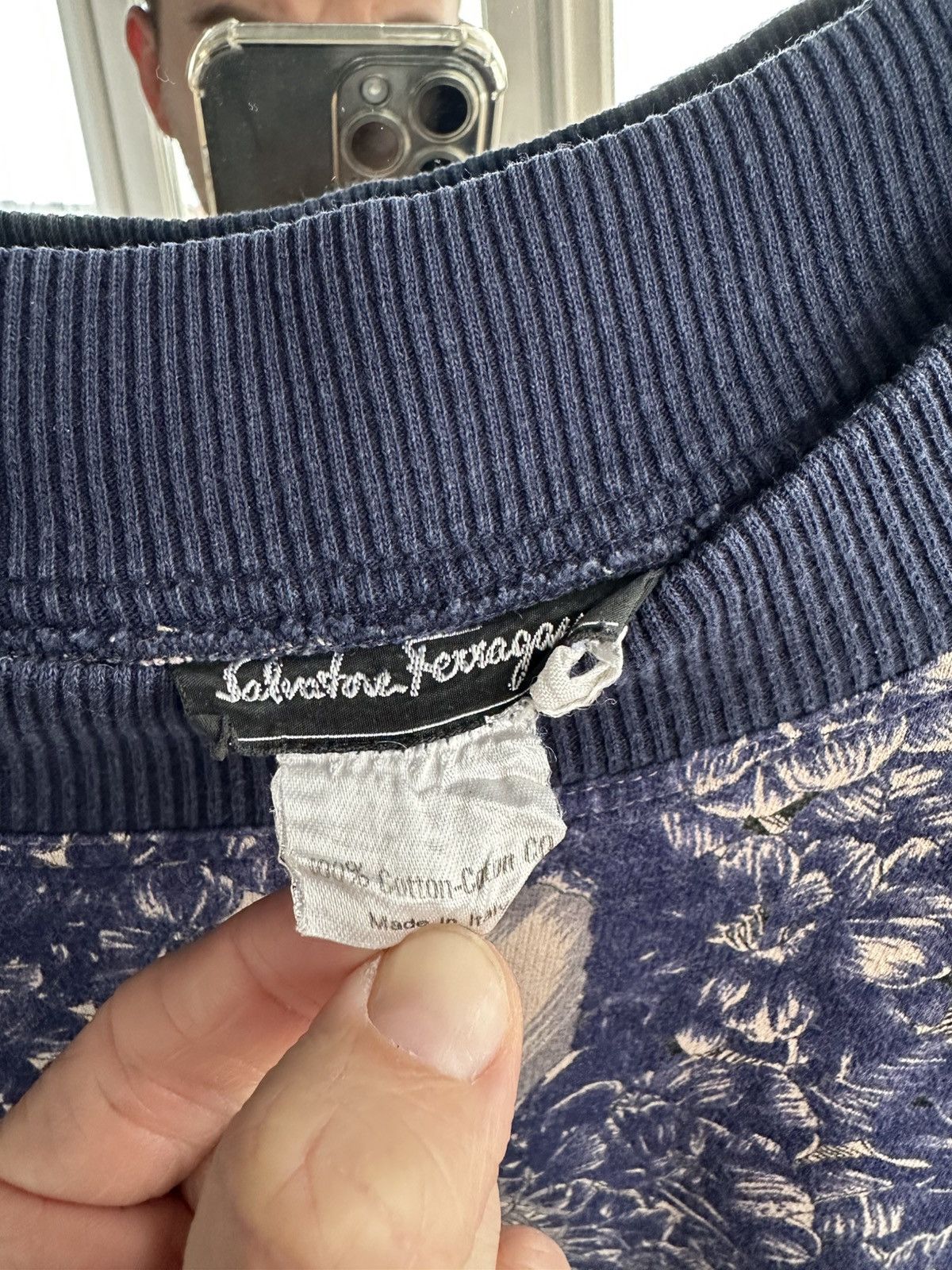 Salvatore Ferragamo Vintage Salvatore Ferragamo Lion Botanical Print Rare 80s Size US M / EU 48-50 / 2 - 9 Thumbnail