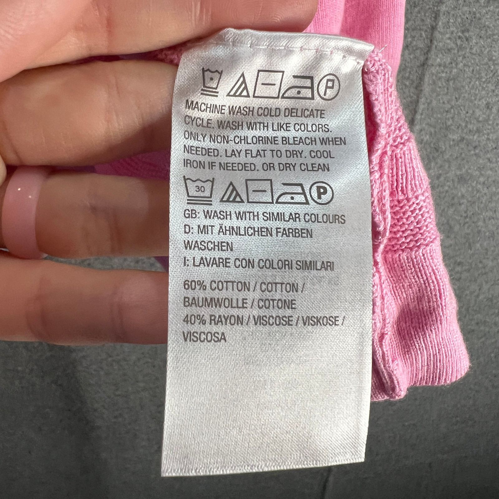 Isaac Mizrahi Isaac Mizrahi Live! Button Front Border Stitch Cardigen Size XL / US 12-14 / IT 48-50 - 8 Thumbnail