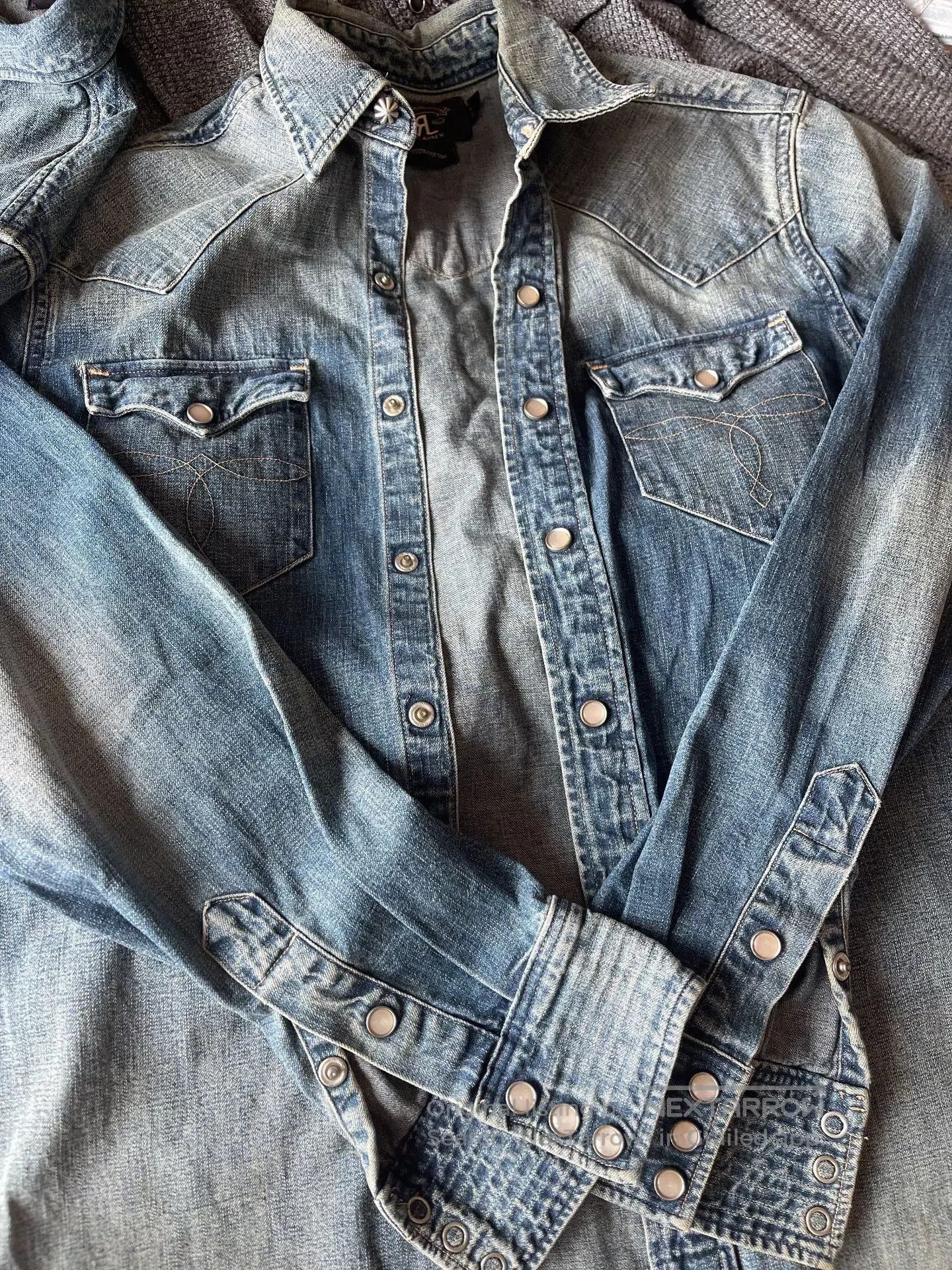 RRL Ralph Lauren RRL Denim Shirt. Size US S / EU 44-46 / 1 - 3 Thumbnail