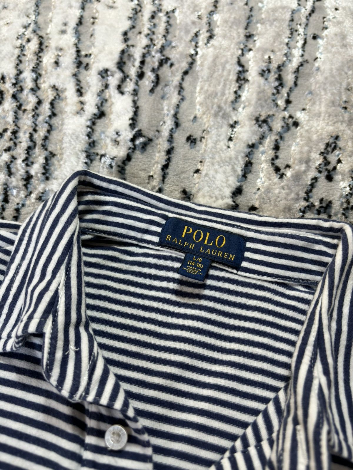 Polo Ralph Lauren Vintage Polo Ralph Lauren USA striped Y2K rugby flag Size US S / EU 44-46 / 1 - 3 Thumbnail