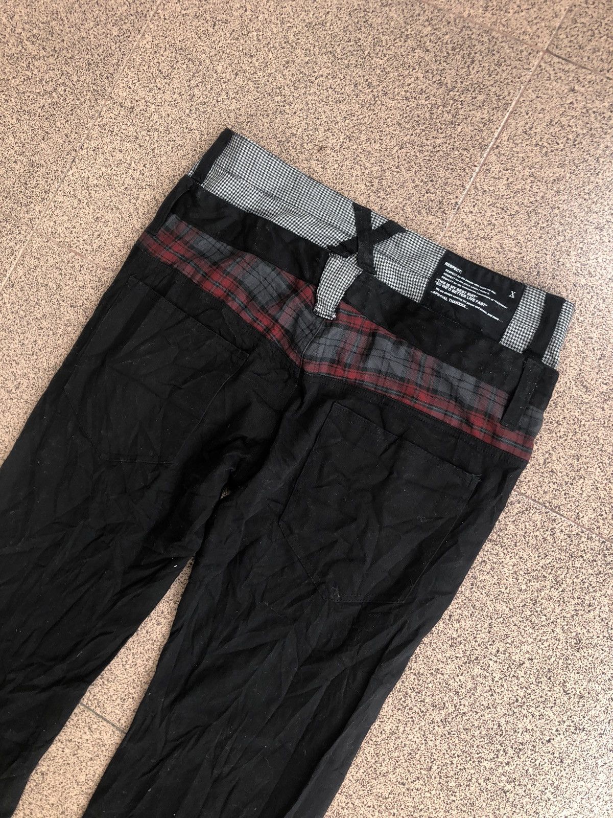 Japanese Brand Ragout Double Waist Pants Size US 31 - 6 Thumbnail