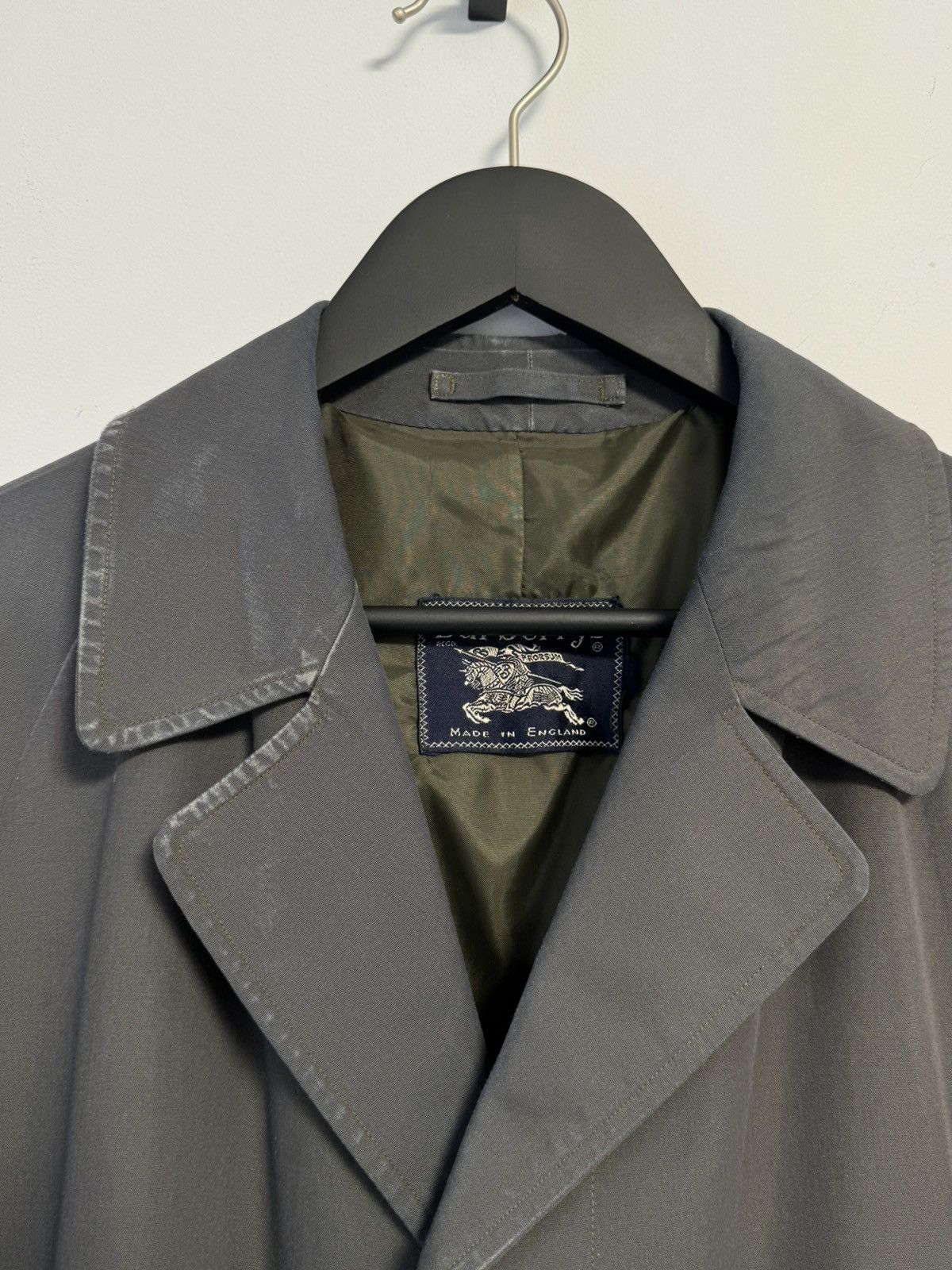 Burberry Prorsum Burberrys Prorsum Vintage Trench Coat Olive Green Mac Jacket Size US M / EU 48-50 / 2 - 10 Thumbnail