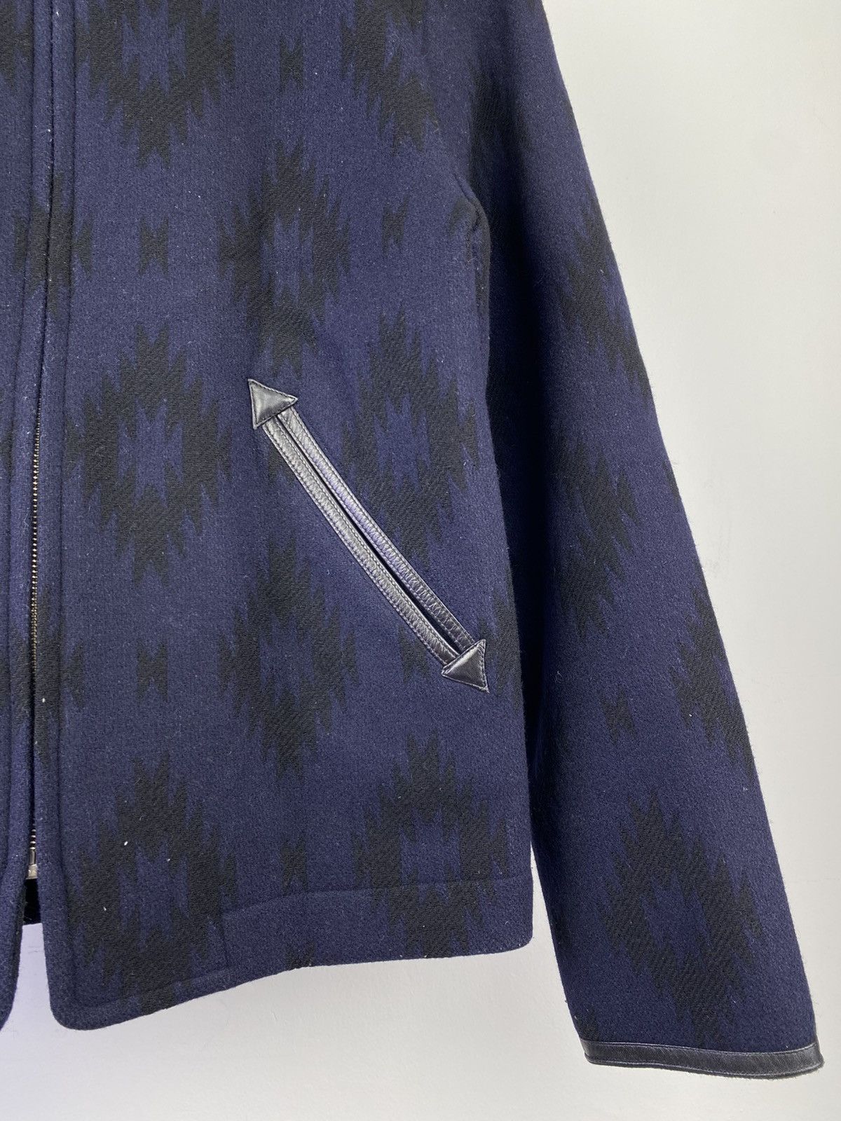 Sasquatchfabrix Sasquatchfabrix Wool Blouson Navajo Print Jacket Japan Size US M / EU 48-50 / 2 - 9 Thumbnail