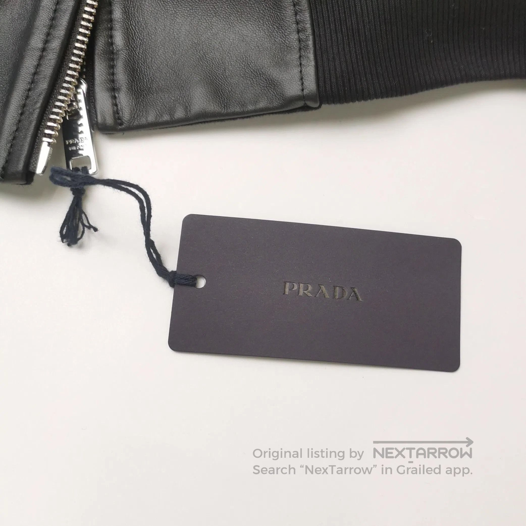 Prada Prada Hooded Jacket with Logo in Black . Size US M / EU 48-50 / 2 - 3 Thumbnail