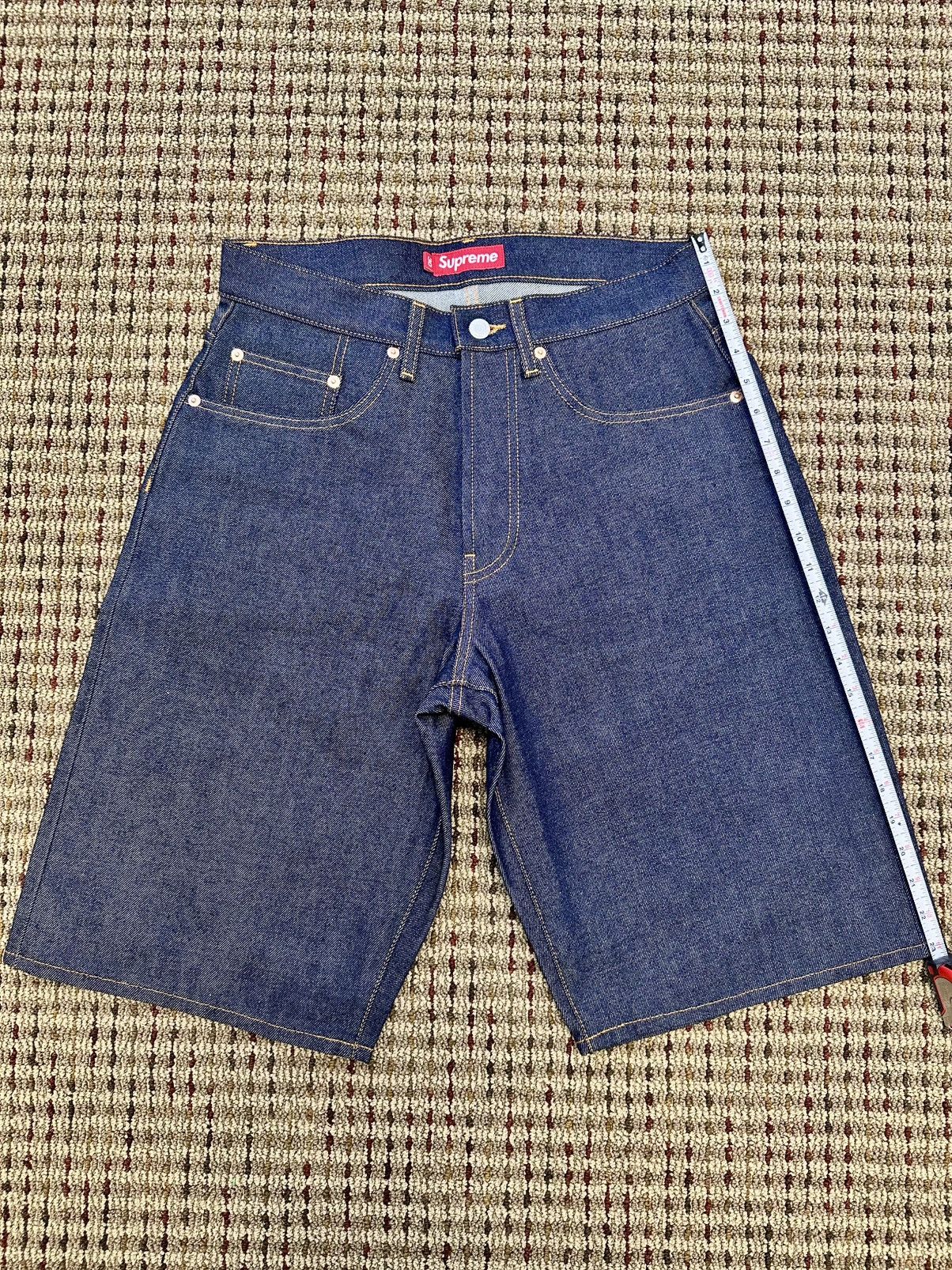 Supreme SS25 Rigid Baggy Selvedge Denim Short Size US 30 / EU 46 - 9 Thumbnail
