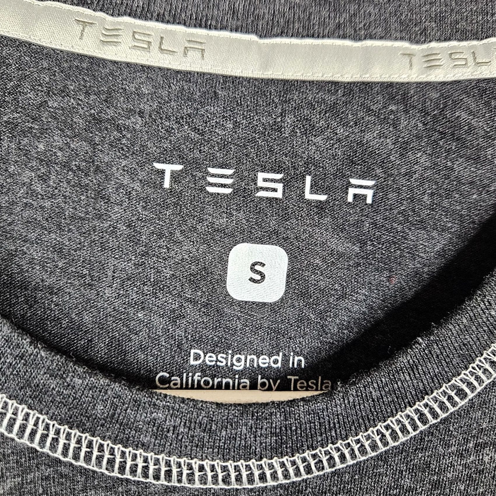 Vintage TESLA Men’s Baseball Long Sleeve Tee S Charcoal Gray Cotton Polyester Tee New Size US S / EU 44-46 / 1 - 3 Thumbnail