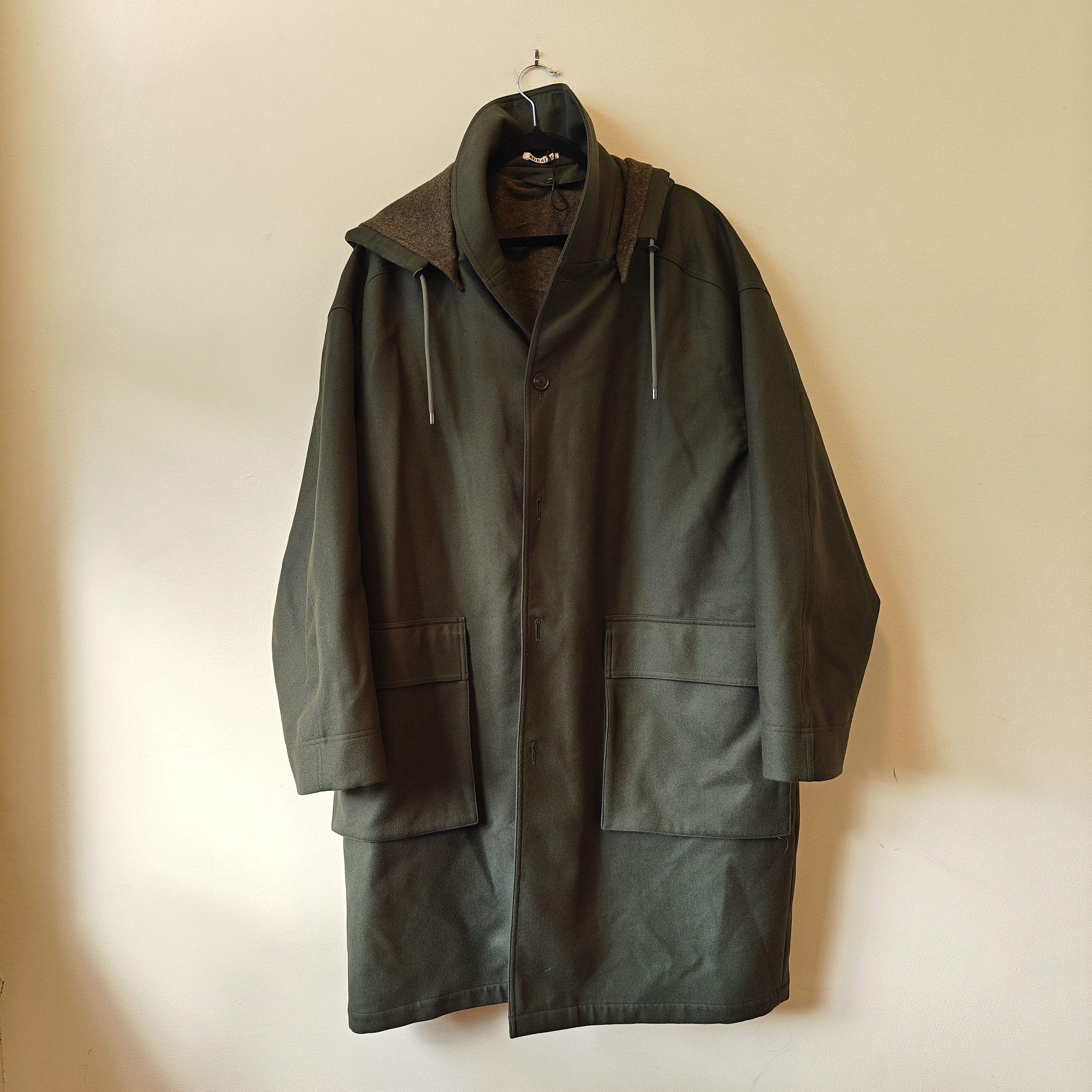 Auralee Auralee Washed Heavy Canvas Liner Coat | Grailed