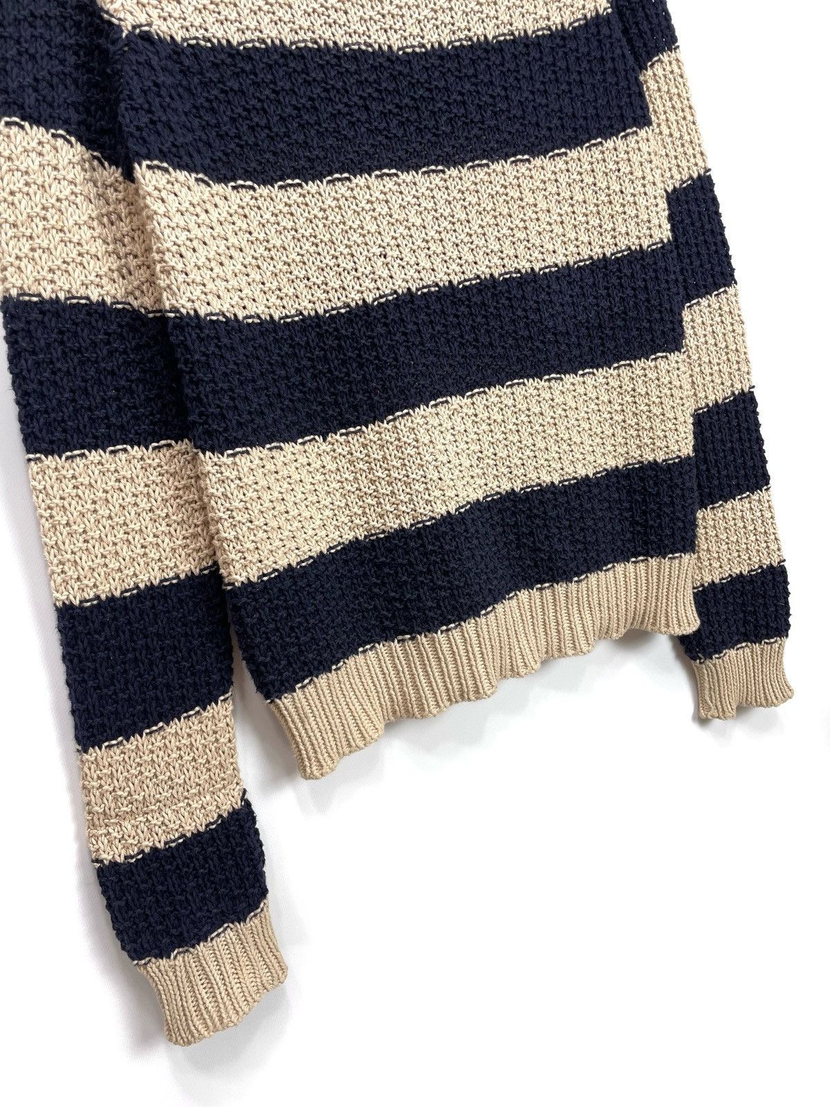 Sezane Sézane Marinière Striped Cotton Knit Sweater – Size M Size M / US 6-8 / IT 42-44 - 2 Thumbnail