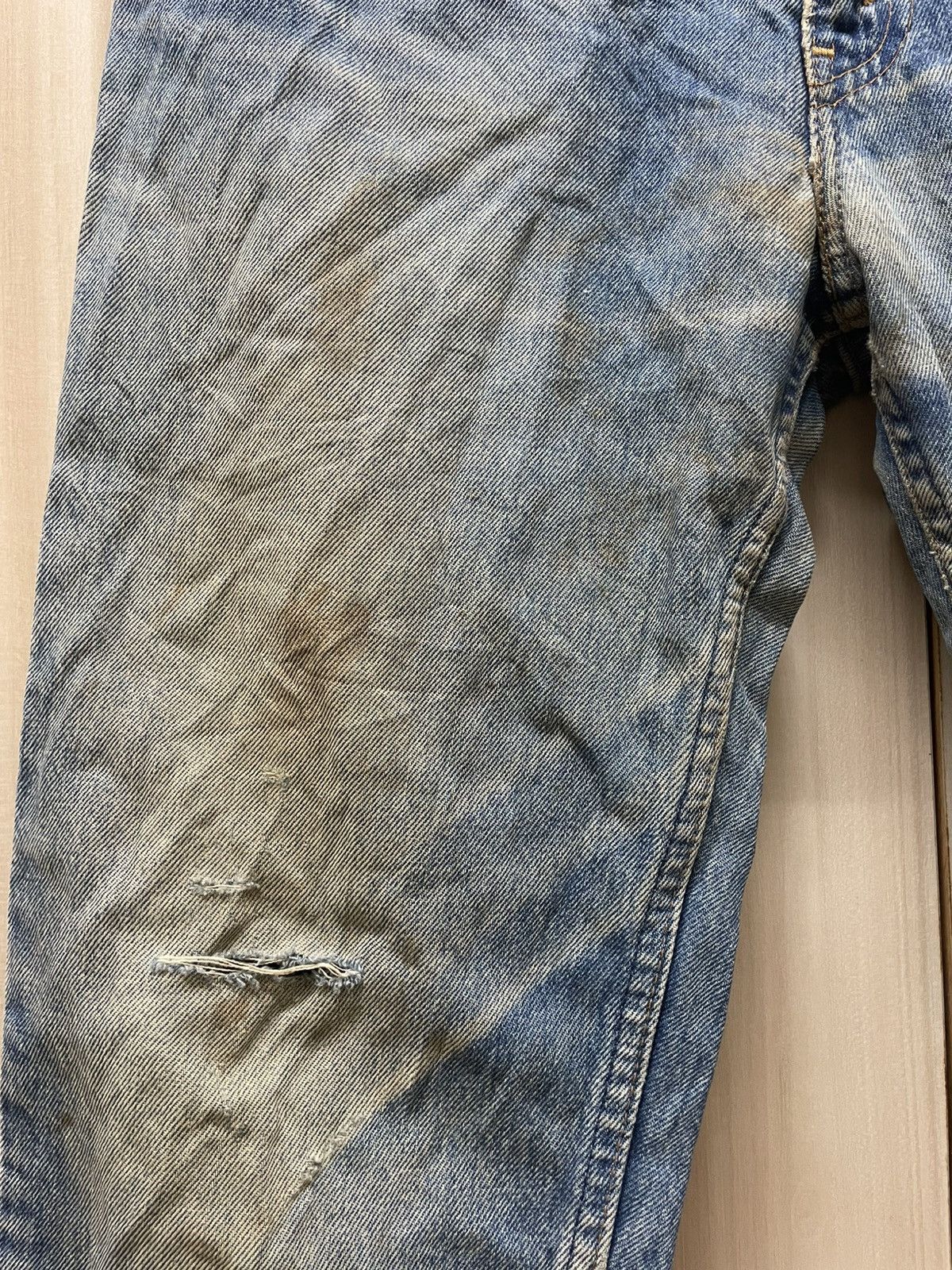 Levi's Vtg 90s Levis 616 Made in usa Distressed Denim Size US 30 / EU 46 - 4 Thumbnail
