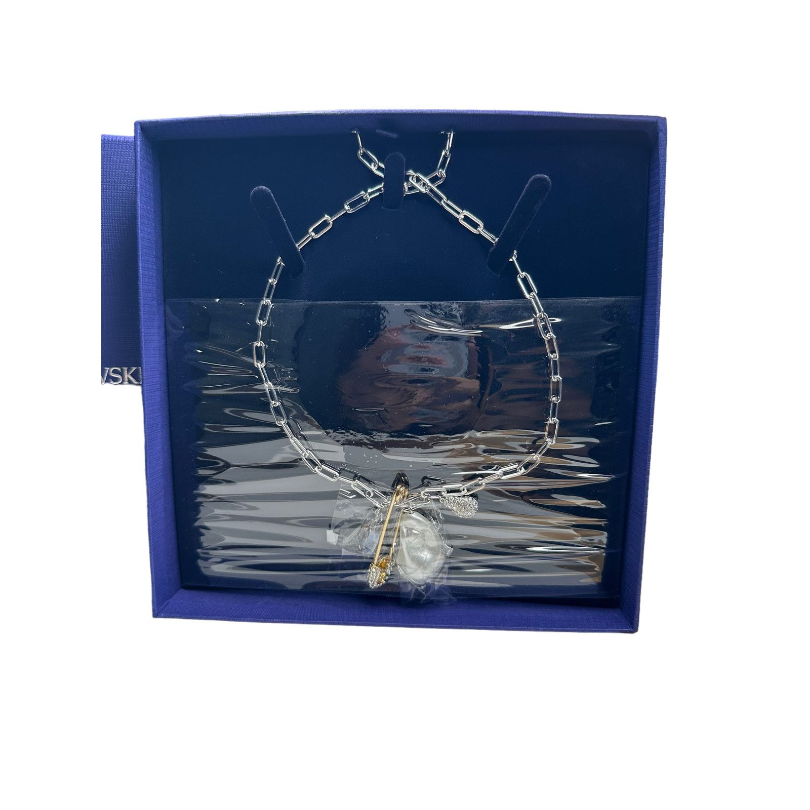Swarovski Swarovski Trend So Cool Crystal Cluster Necklace, Long Size ONE SIZE - 2 Thumbnail