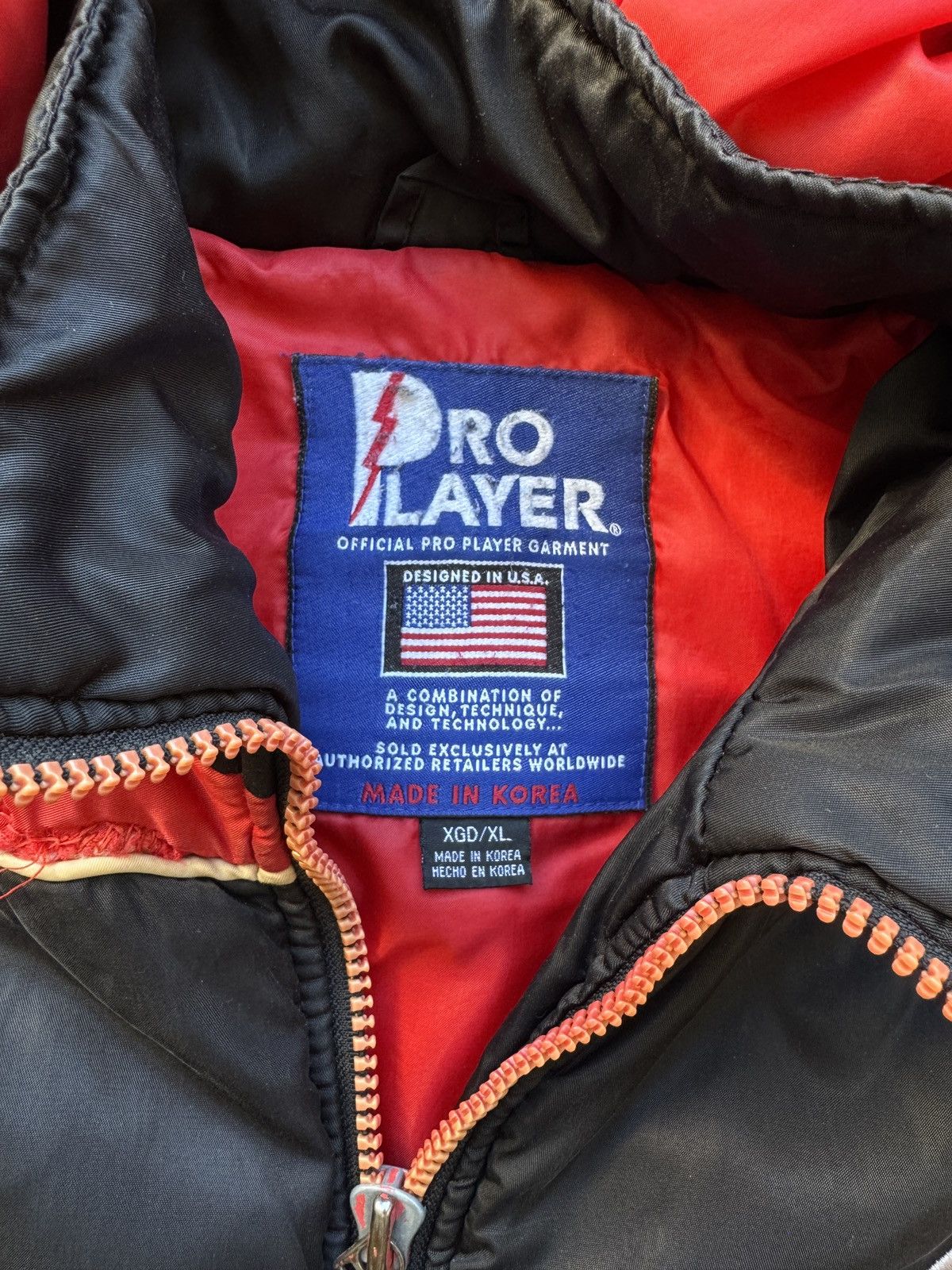 Pro Player Vintage 90s Ohio State Buckeyes Pro Player Puffer Jacket Size US XL / EU 56 / 4 - 5 Thumbnail