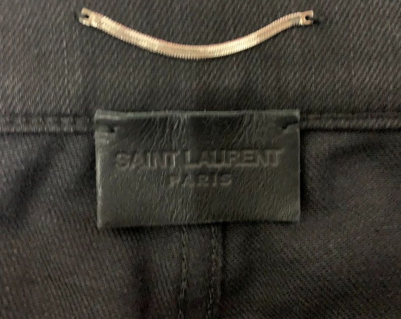Saint Laurent Paris Saint Laurent Paris Black basic jeans Size US 30 / EU 46 - 3 Thumbnail