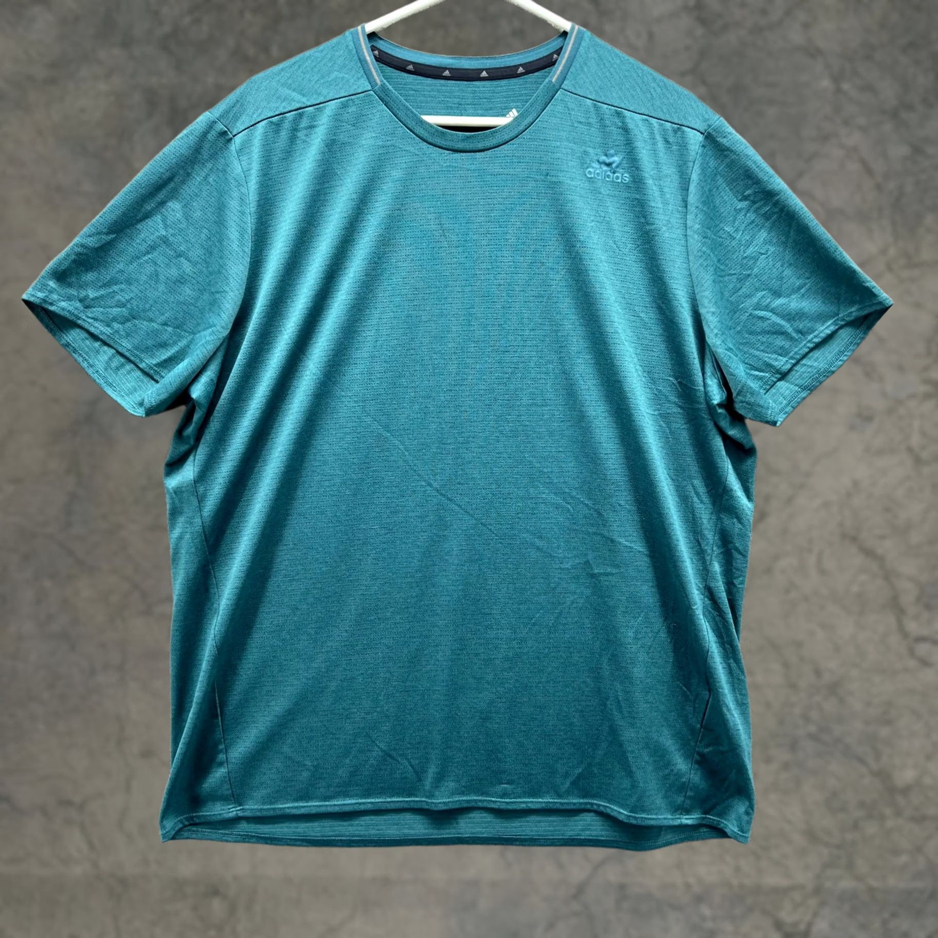 Adidas Adidas Shirt Men XL Teal Blue Athletic Climalite Crewneck Training Jersey Soccer Size US XL / EU 56 / 4 - 1 Thumbnail