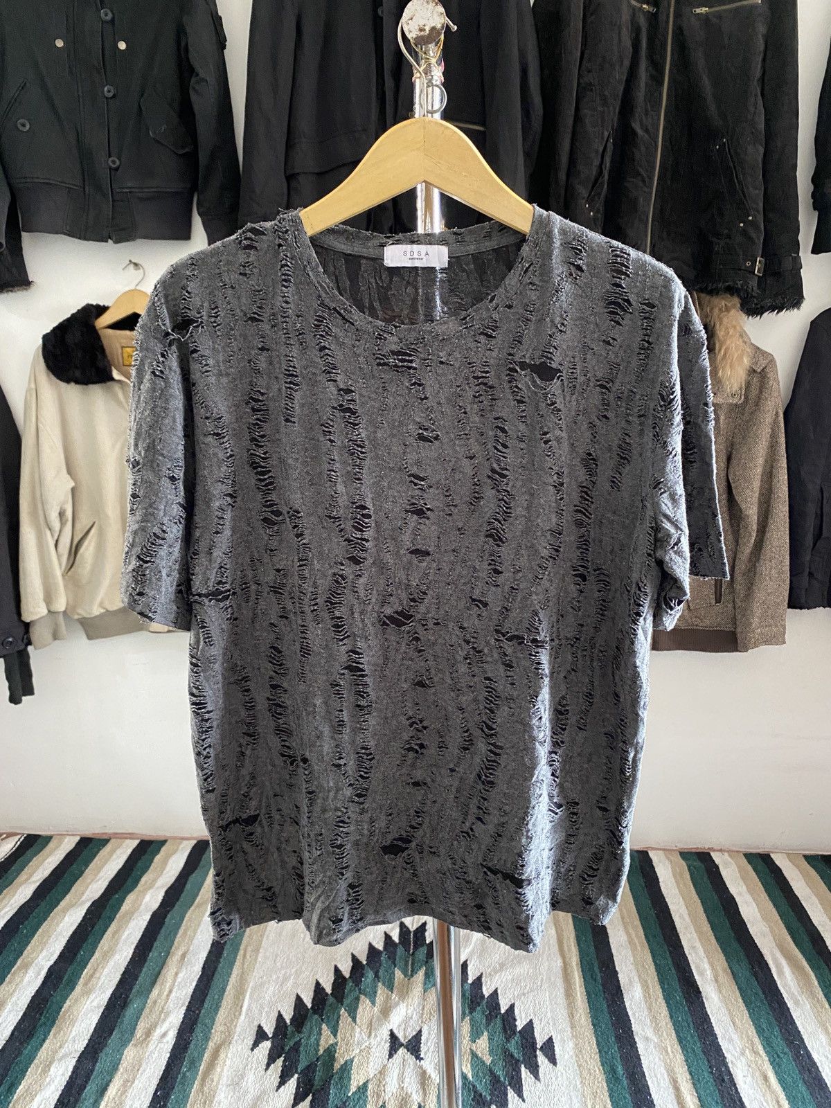 If Six Was Nine Japanese brand Y2k Bsda distressed tshirts Size US M / EU 48-50 / 2 - 1 Thumbnail