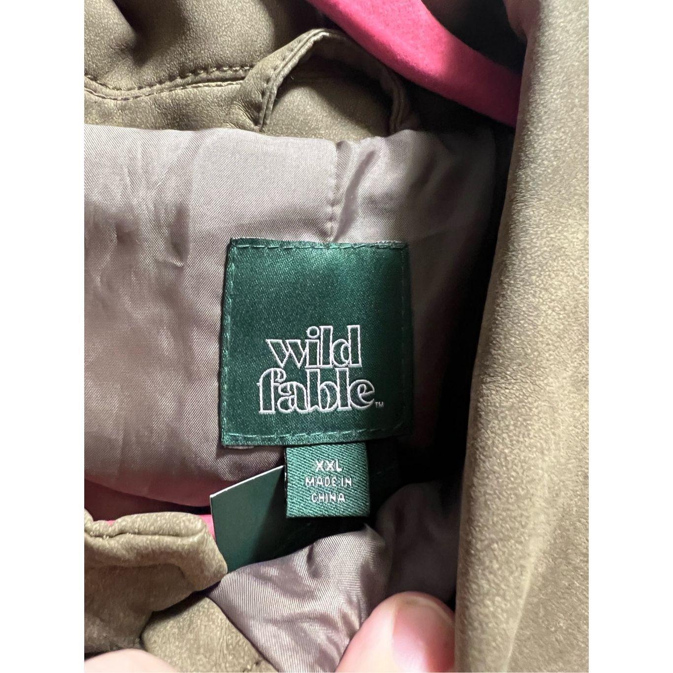 Other Wild Fable Light Brown Jacket Woman’s Size XXL NEW Size XXL / US 16-18 / IT 52-54 - 8 Thumbnail