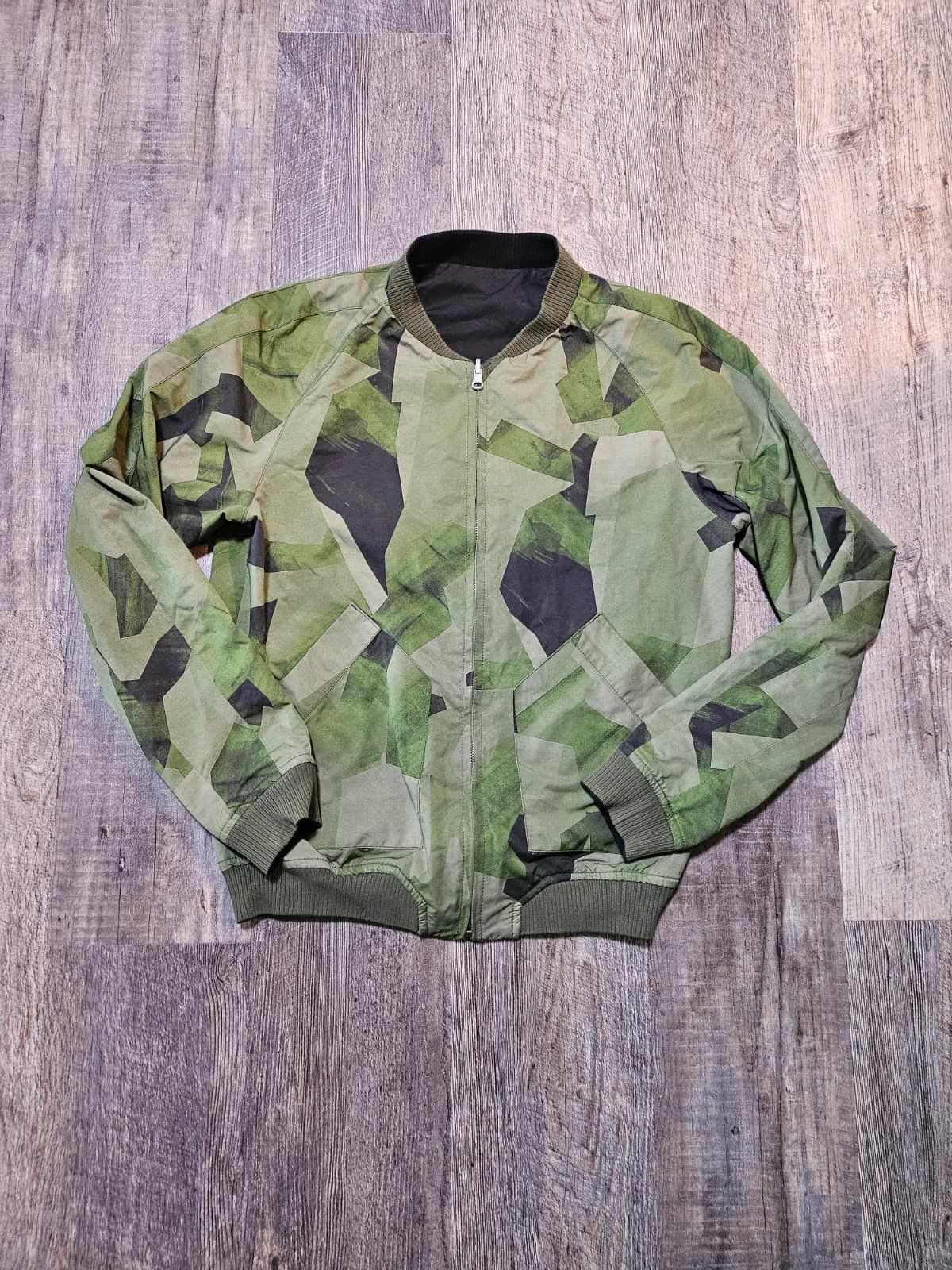 Nudie Jeans Waterproof Reversible Camo Bomber Size US M / EU 48-50 / 2 - 3 Thumbnail