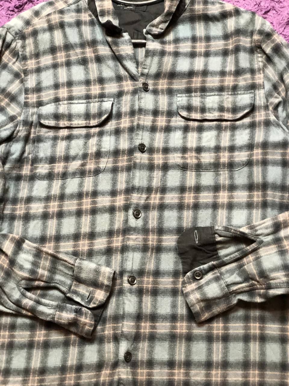 Allsaints VINTAGE Y2K Print Shirt Allsaints Streetwear Size US M / EU 48-50 / 2 - 3 Thumbnail