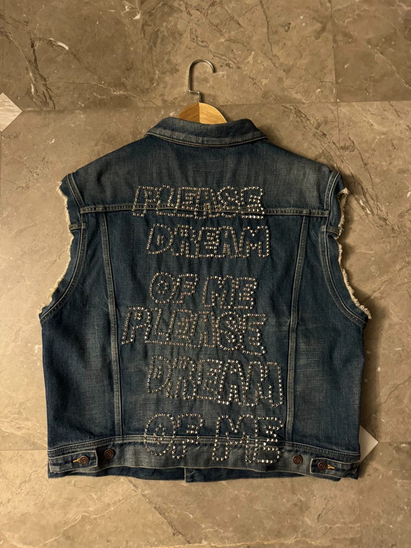 Celine Celine 22ss Studded Denim Jacket M New with Tags Hedi Boy Size US M / EU 48-50 / 2 - 1 Thumbnail