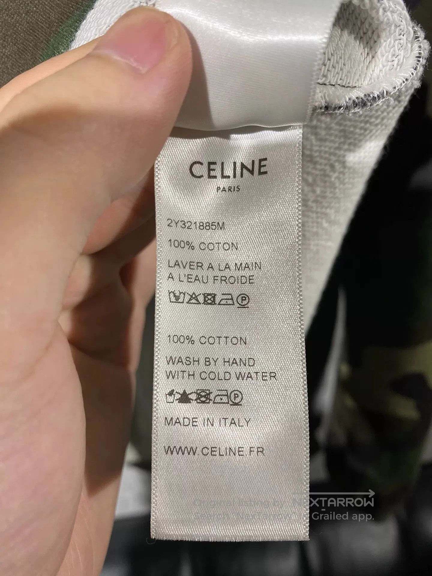 Celine celine men's camouflage sweatshirt in good condition. Size US M / EU 48-50 / 2 - 4 Thumbnail