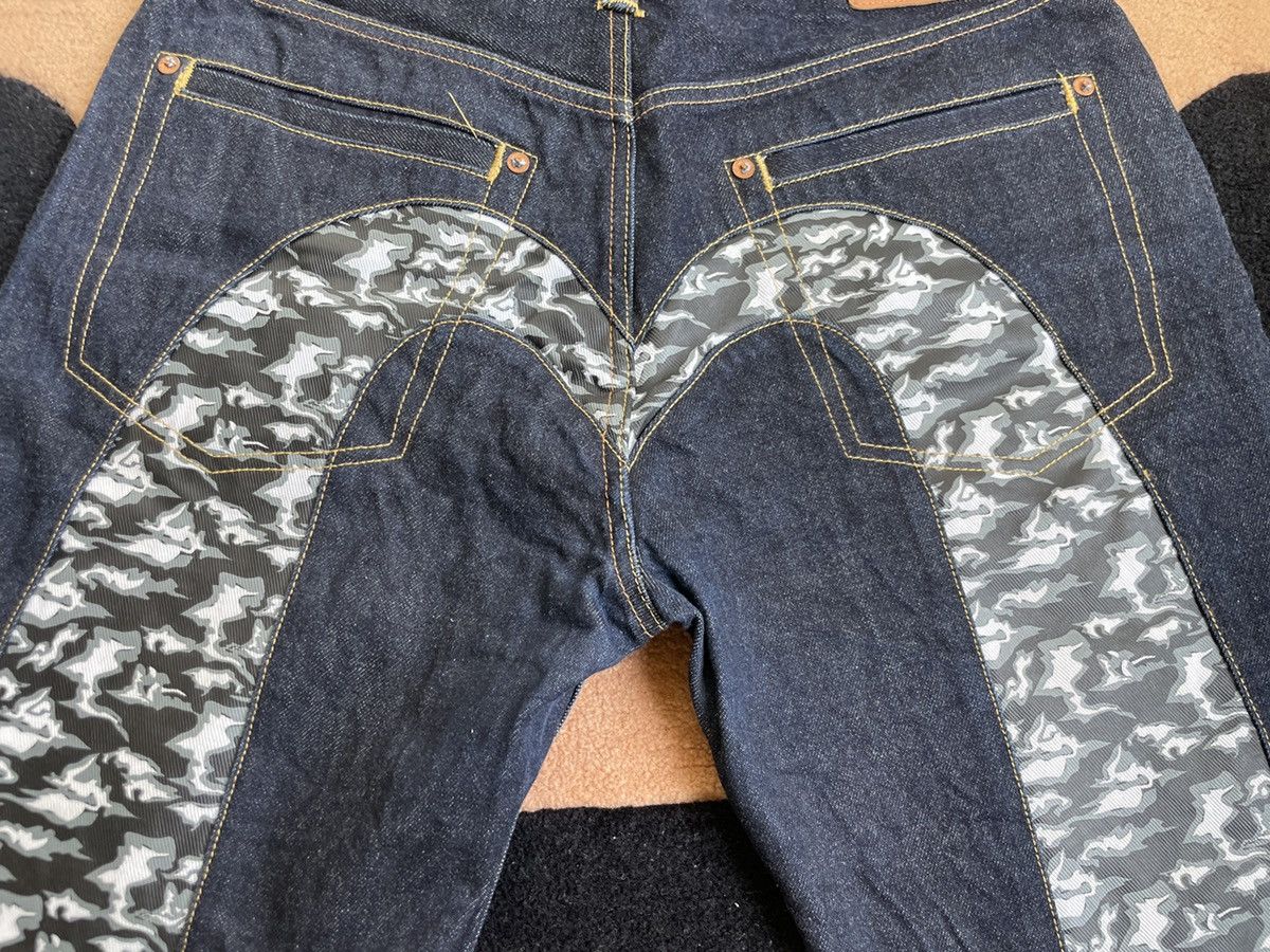 Evisu × Vintage evisu grey camo daicock style jeans size：32x34 Size US 32 / EU 48 - 7 Thumbnail