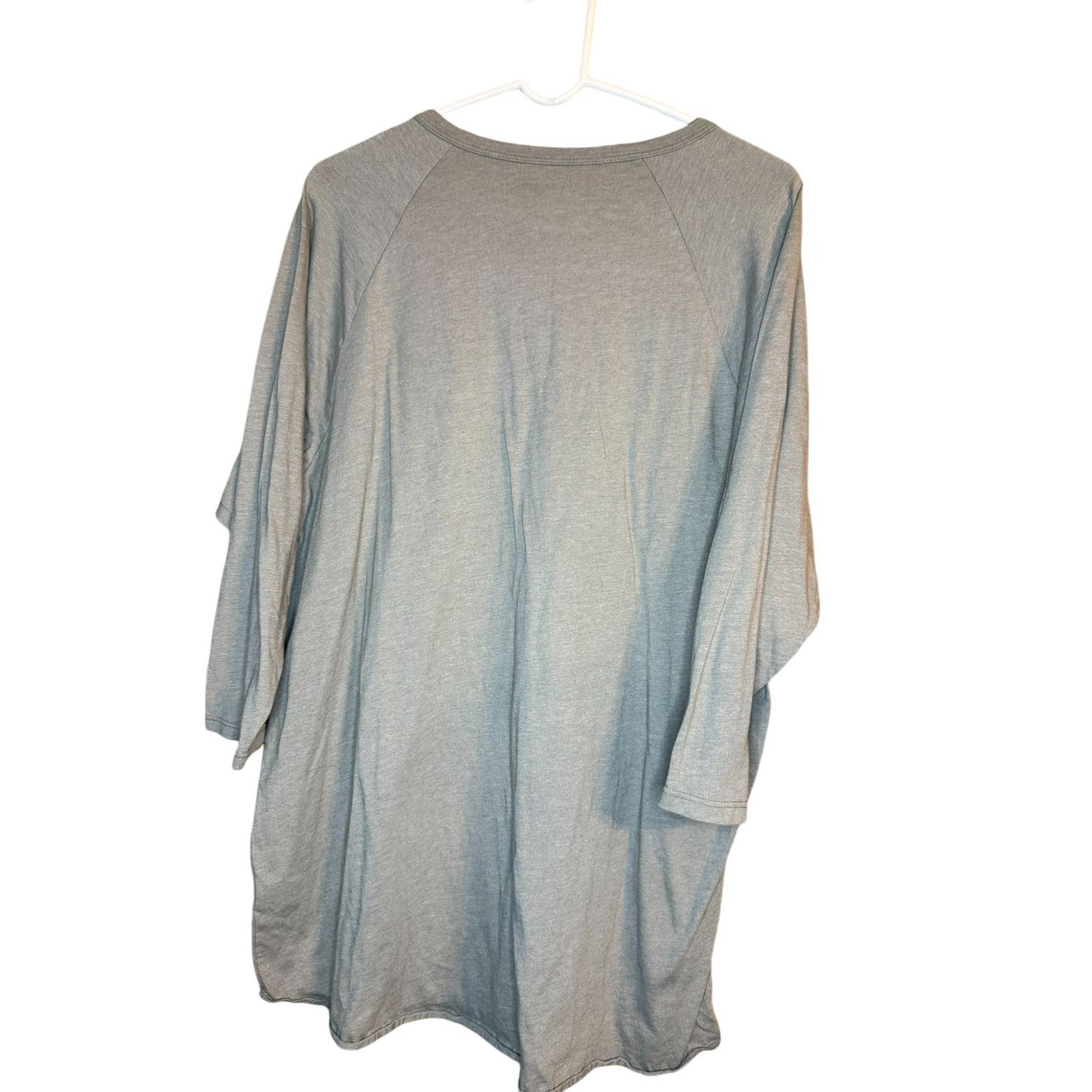 & Other Stories Forged Men's 3/4 Sleeve Gray T-Shirt Size XL Size US XL / EU 56 / 4 - 2 Thumbnail