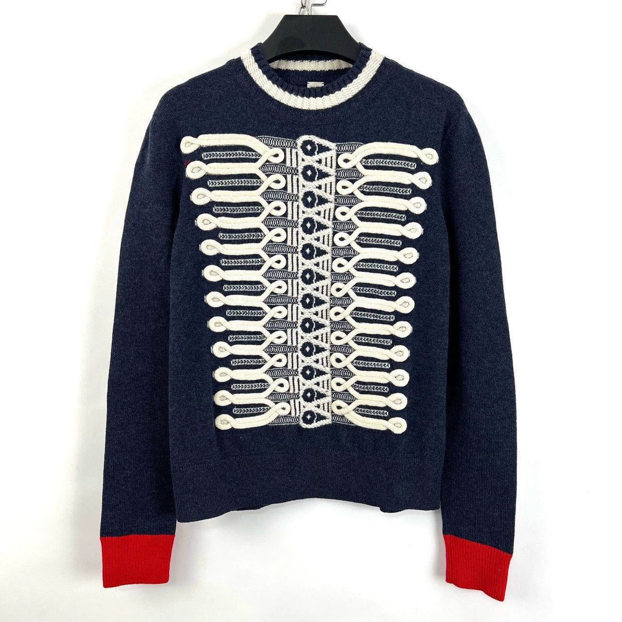 Hermes Hermes 36 New Courtly Rope Knot Knit Sweater Size XS / US 0-2 / IT 36-38 - 1 Thumbnail