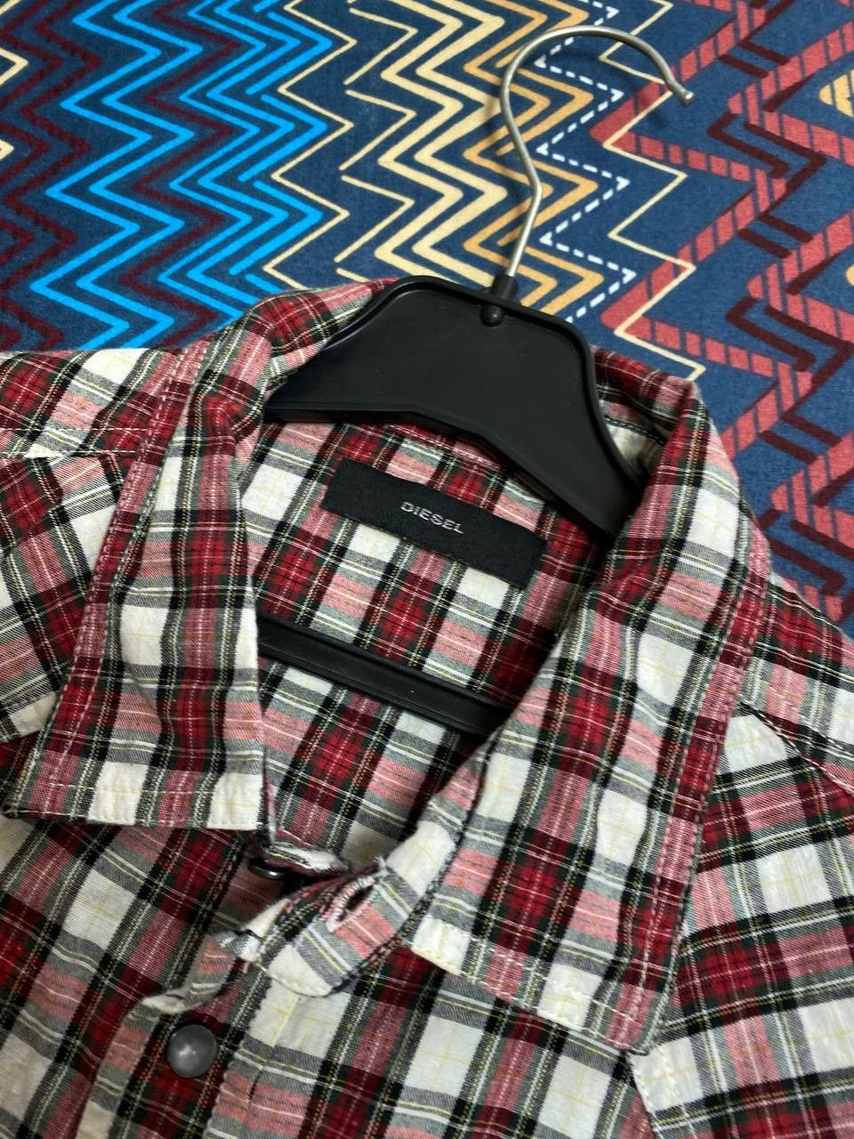 Diesel Vintage Y2K shirt Diesel luxury streetwear Size US L / EU 52-54 / 3 - 2 Thumbnail