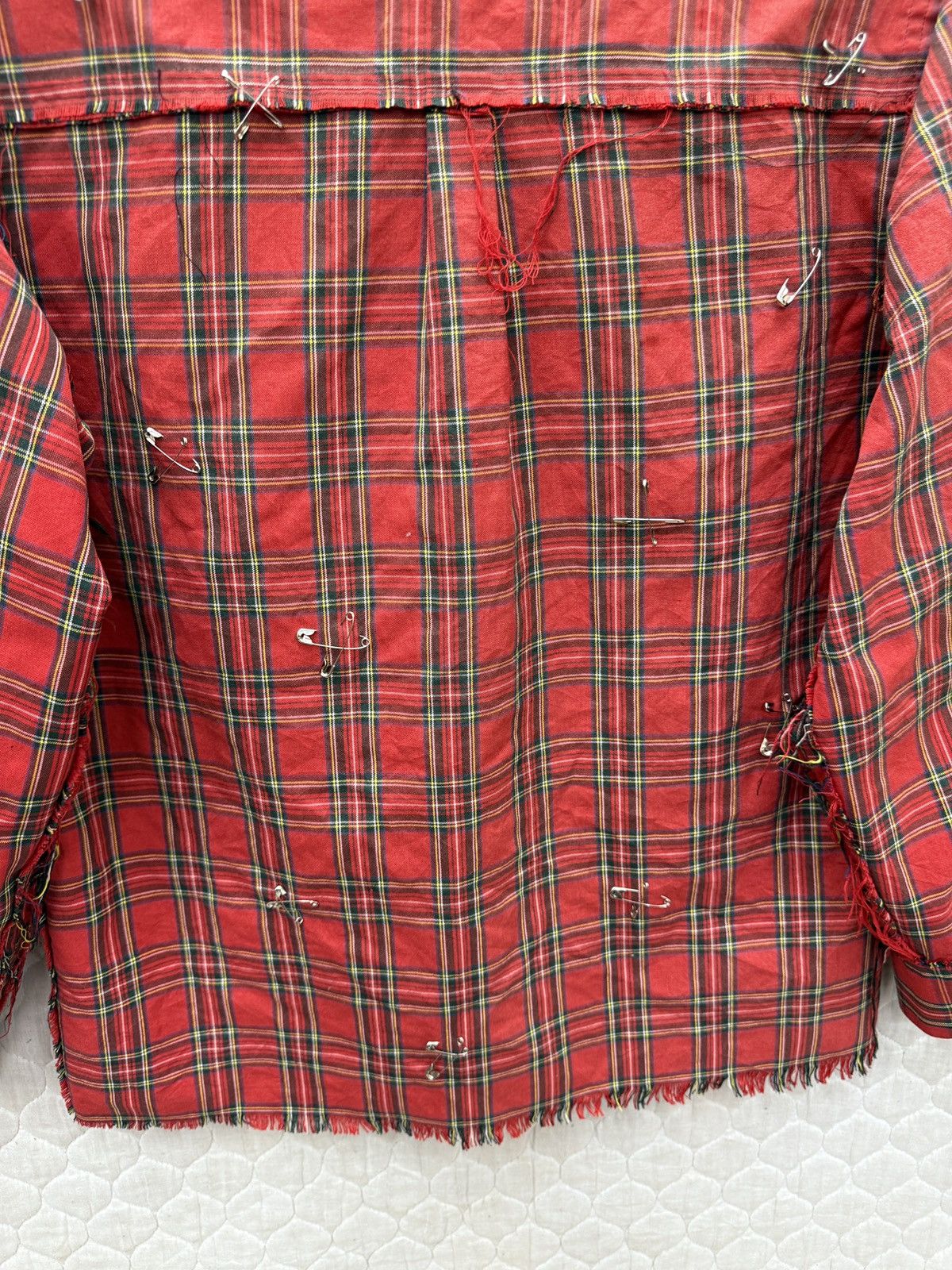 Seditionaries 🔥🔥🔥ARCHIVE V-DIVE FOR MEN TARTAN PUNK SHIRTS Size US M / EU 48-50 / 2 - 11 Thumbnail