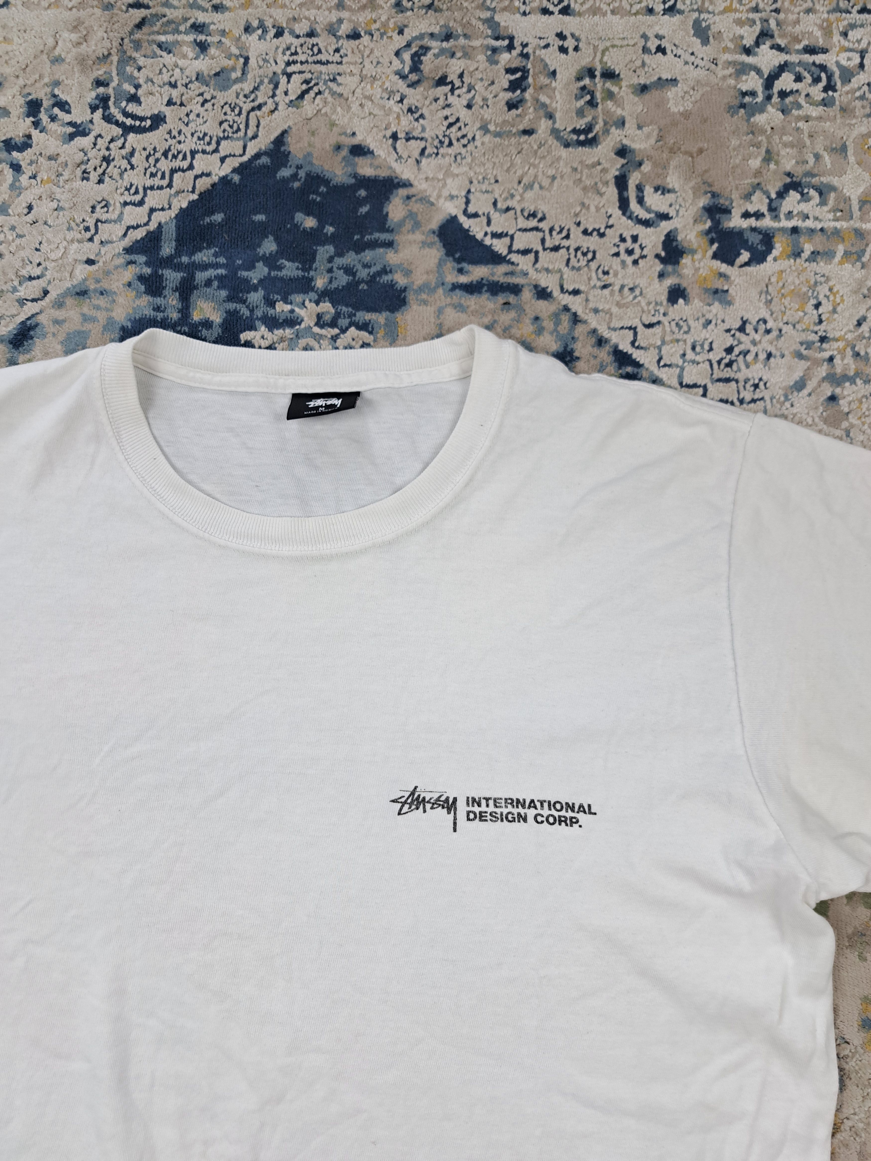 Stussy Stussy Double Mask International Design Corp Tee White Size US M / EU 48-50 / 2 - 4 Thumbnail