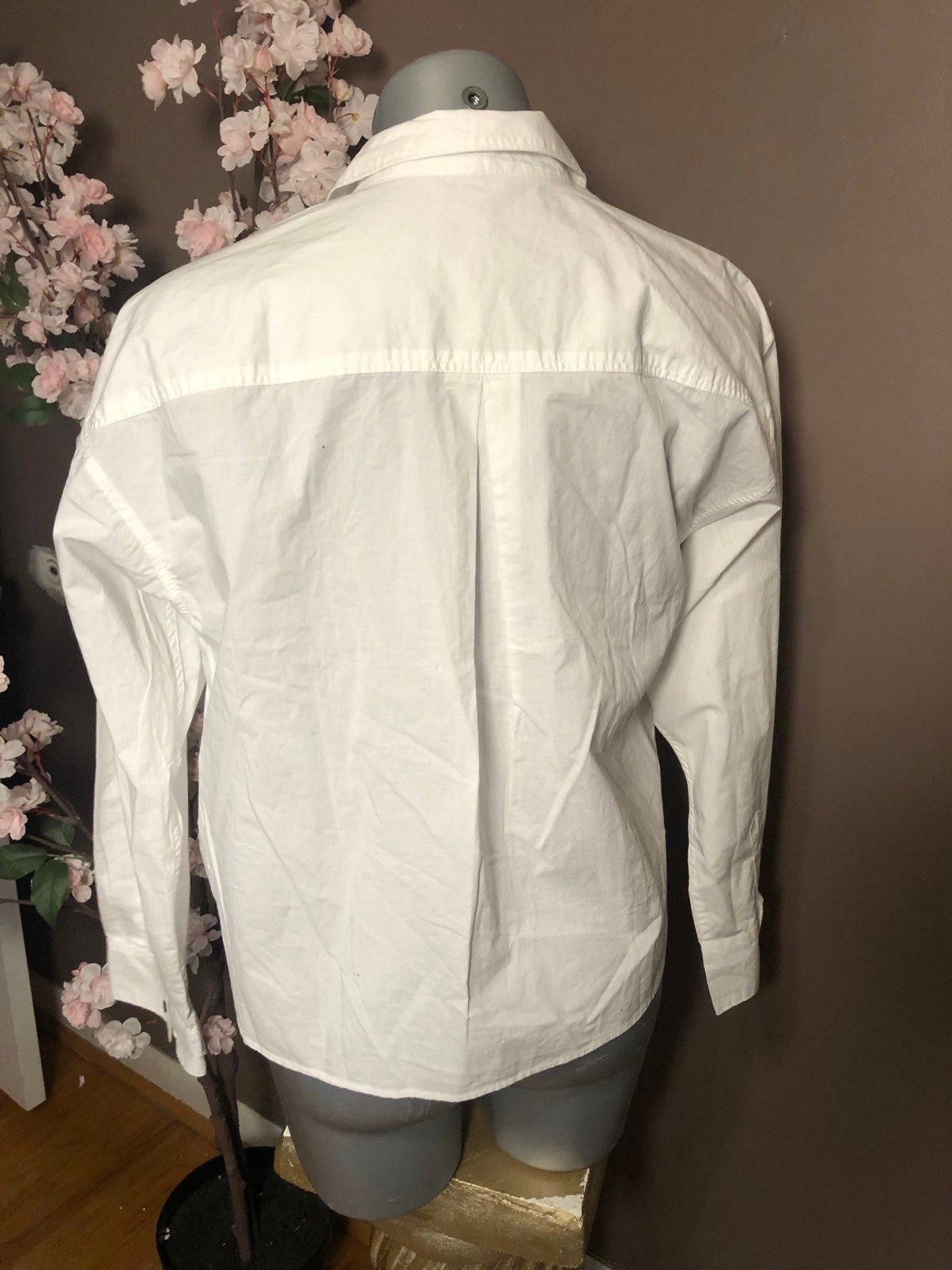 J.Crew J.Crew top button down shirt tuxedo design Size S / US 4 / IT 40 - 2 Thumbnail